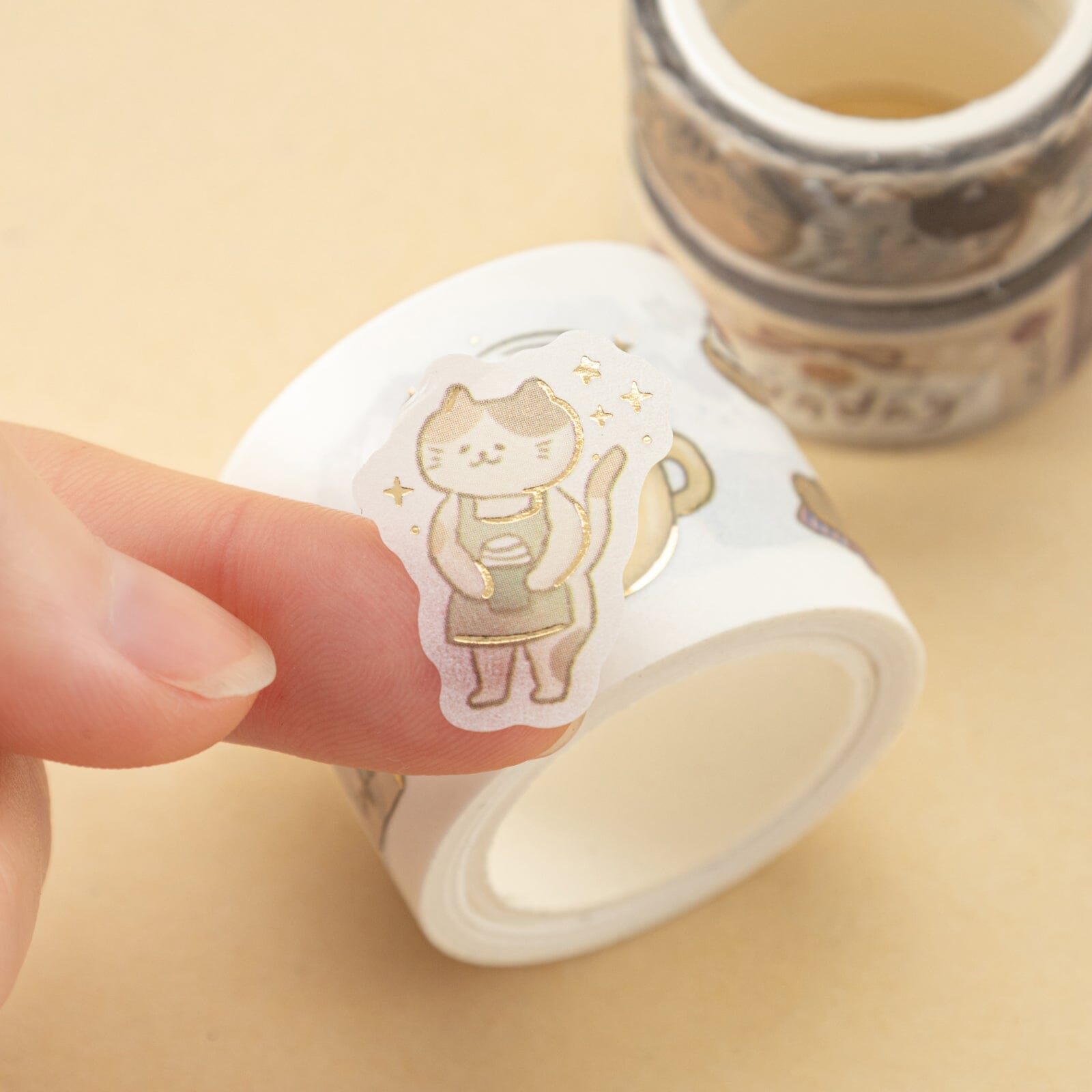 Tsuki 'Neko Cafe' Travel Notebook Gift Set ☾