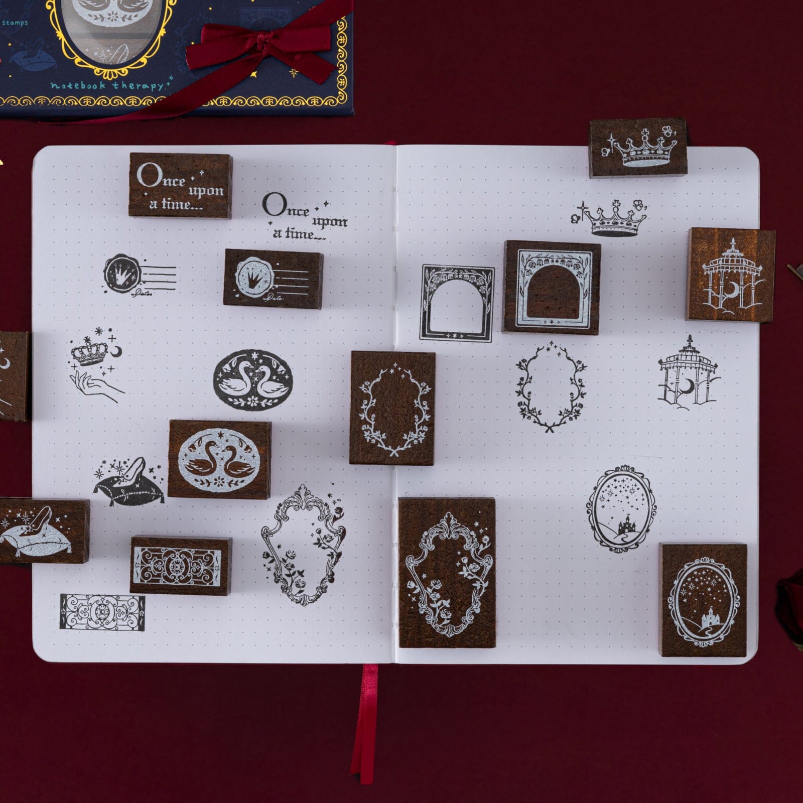 Tsuki 'Once Upon a Time' Bullet Journal Stamp Set ☾