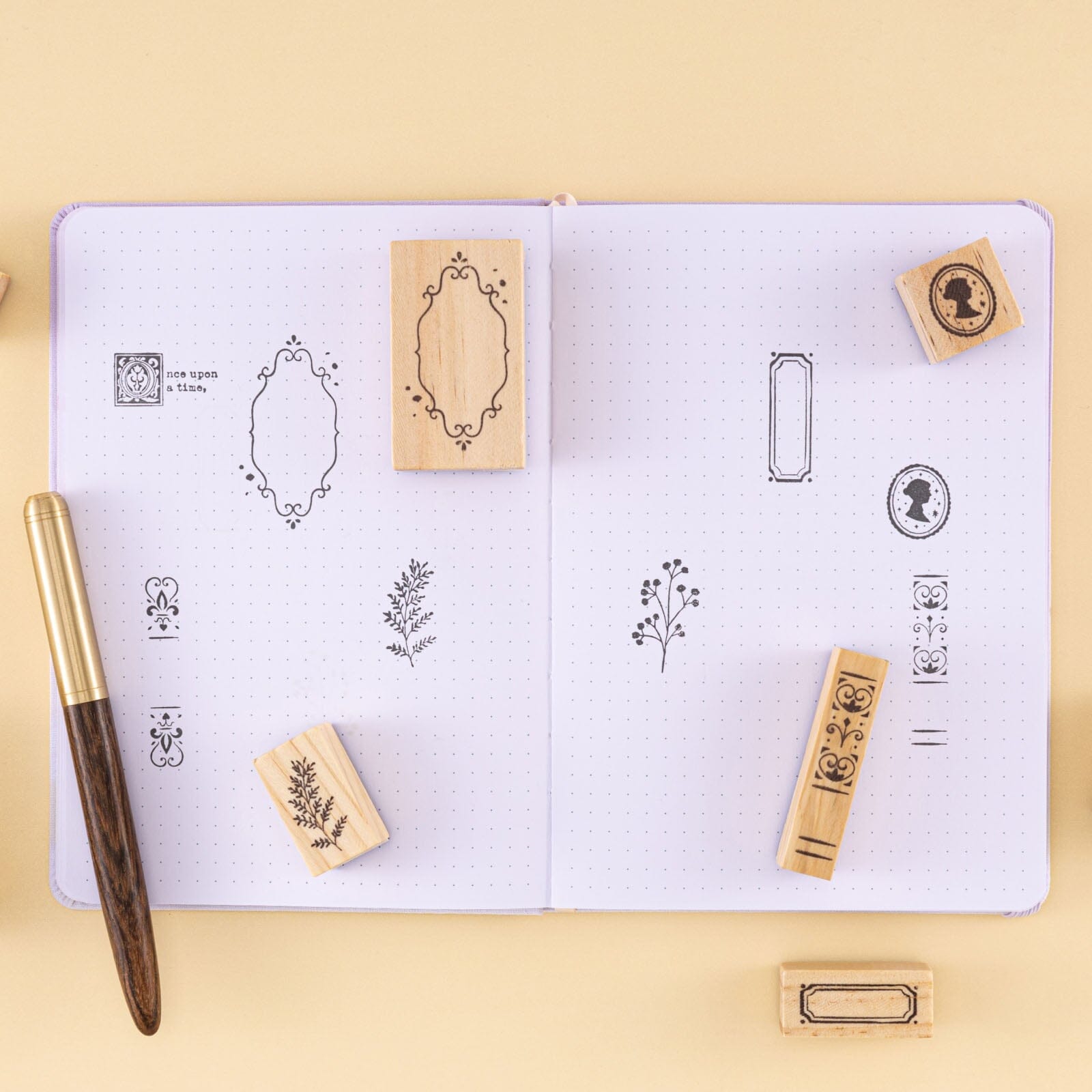 Tsuki 'Our Stories' Reading Journal Stamp Set ☾