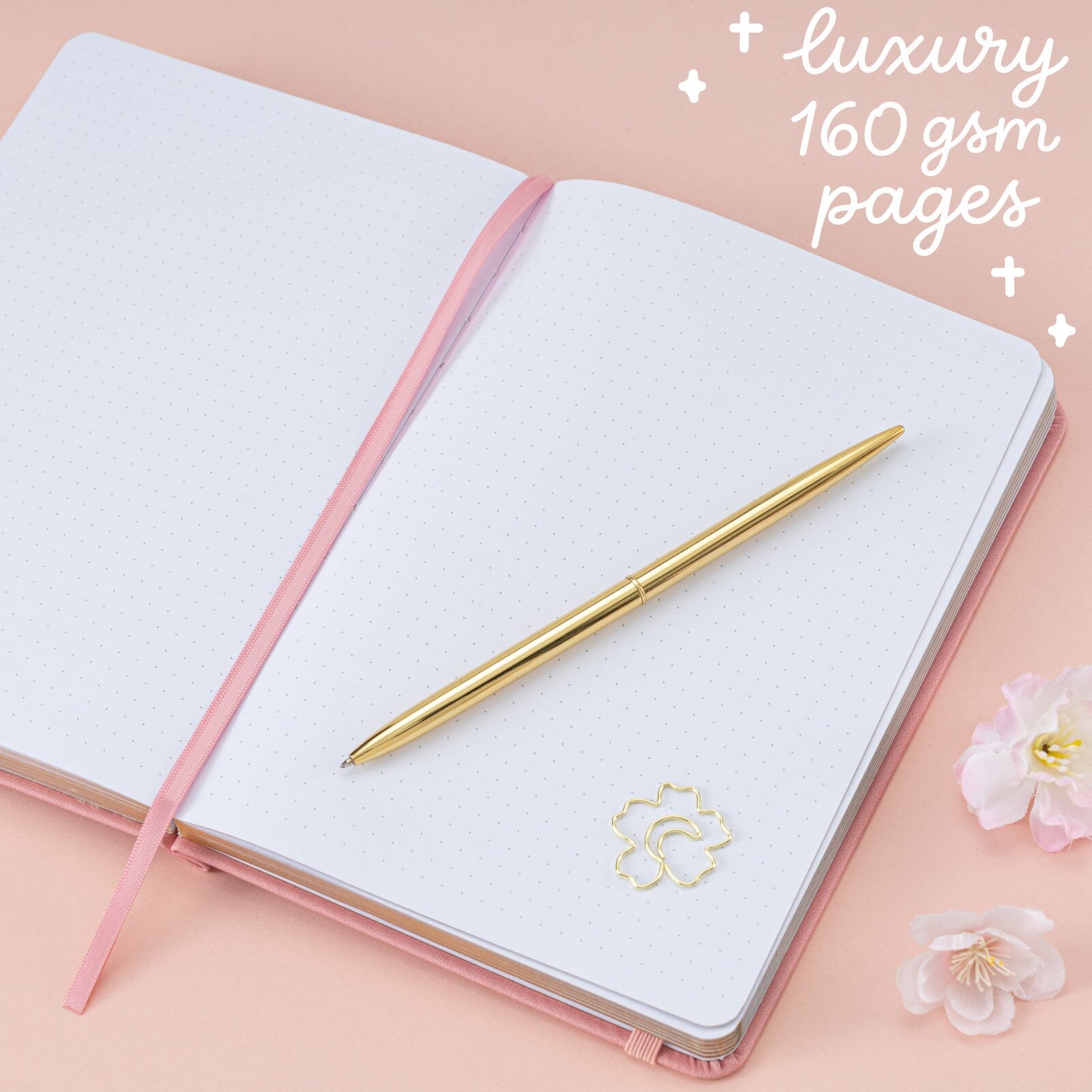 Tsuki 'Sakura Luna' Limited Edition Luxury Bullet Journal ☾