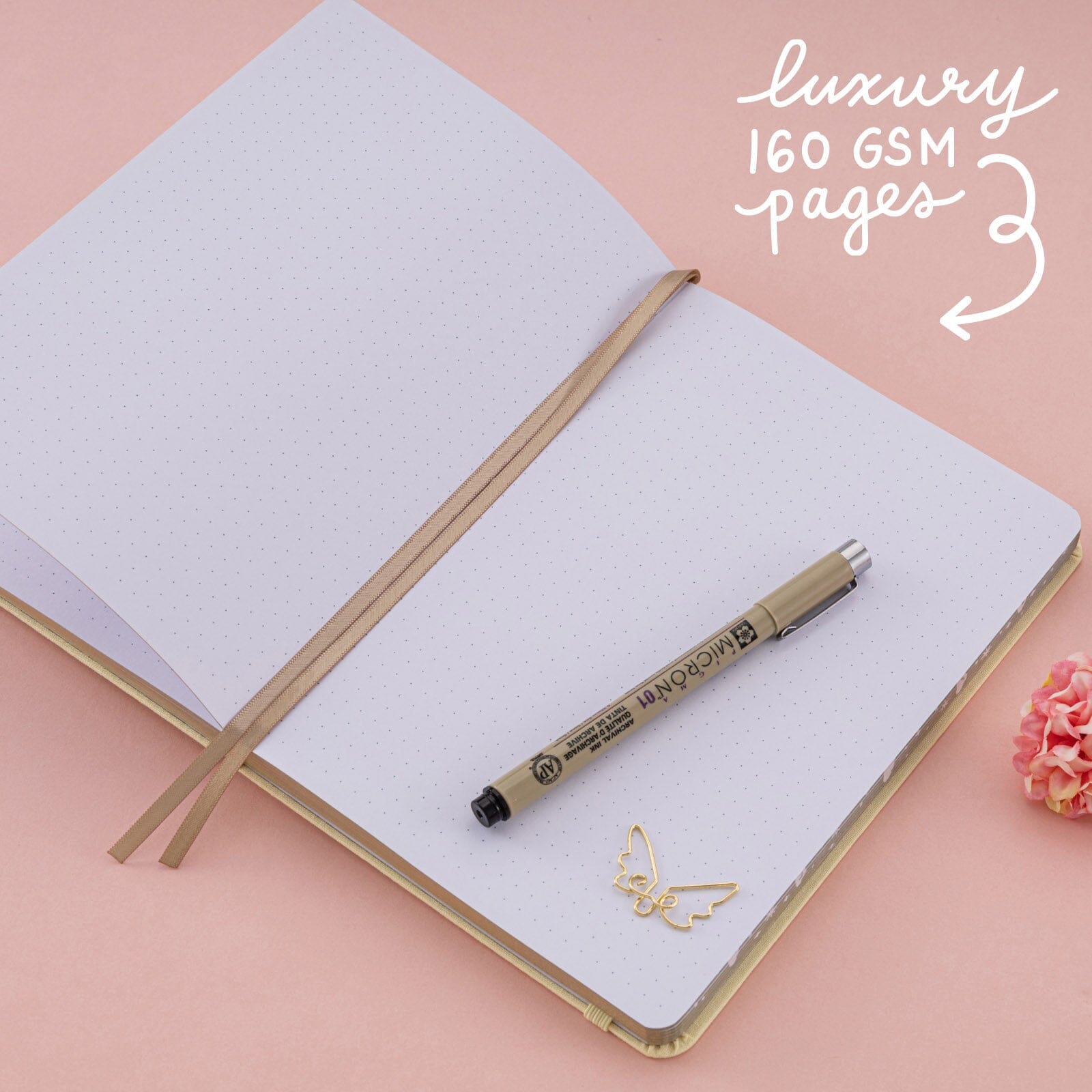 Tsuki 'Sweet Cherub' Limited Edition Luxury Bullet Journal ☾