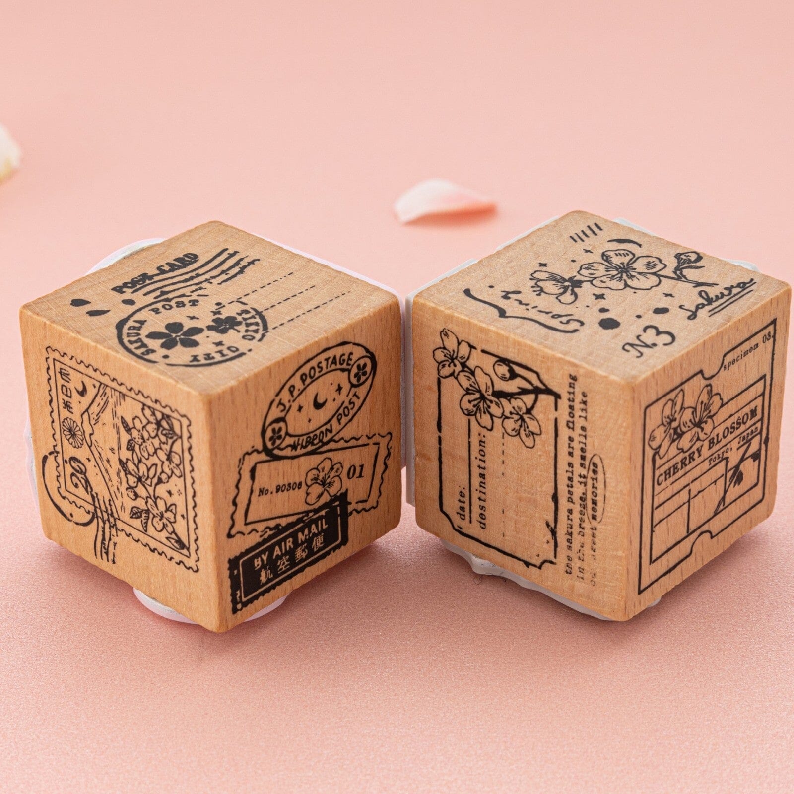 Tsuki 'Sakura Breeze' Travel Notebook Gift Set ☾