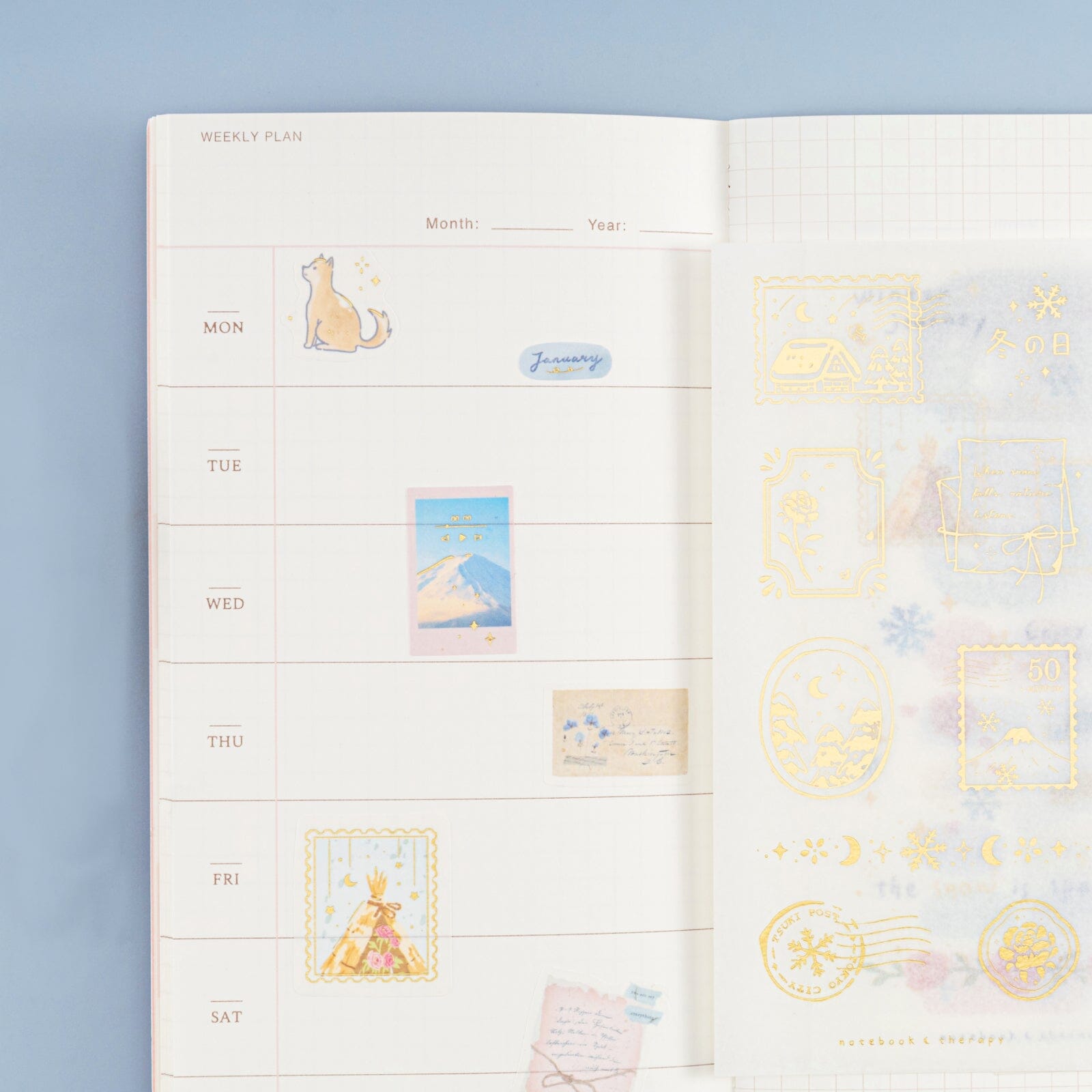Tsuki 'Winter Journey' Sticker Set ☾
