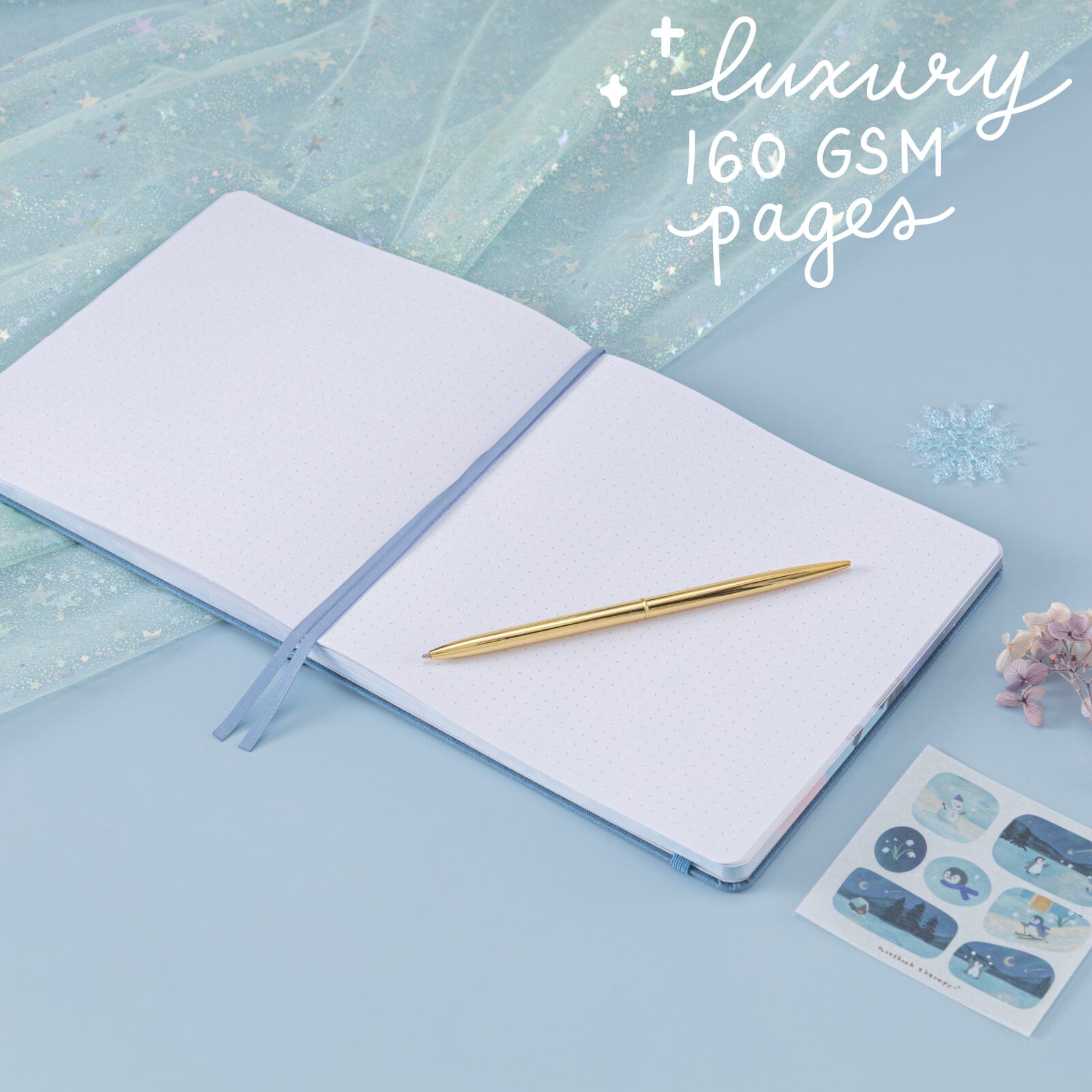 Tsuki Four Seasons: Winter Collector's Edition 2025 Square Bullet Journal ☾