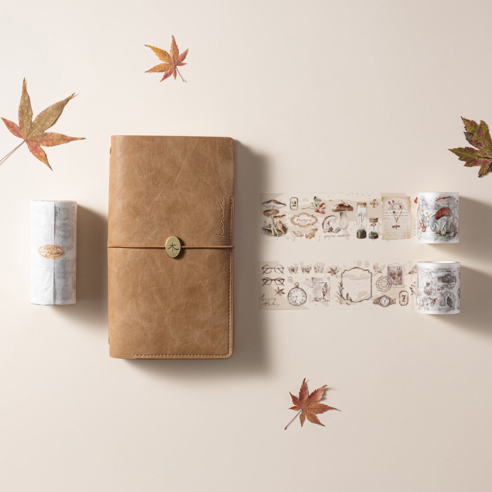 Hinoki - 'Into the Fall' Decorative PET Tape Set