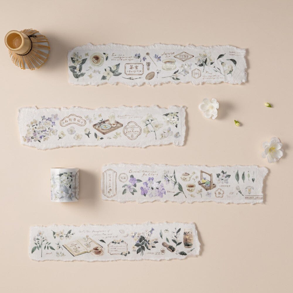 Hinoki - 'Into the Tea Room' PET + Washi Tape Set