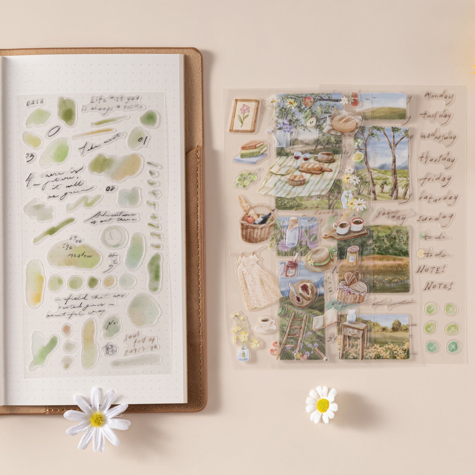 Hinoki - 'Into the Meadow' Sticker Set