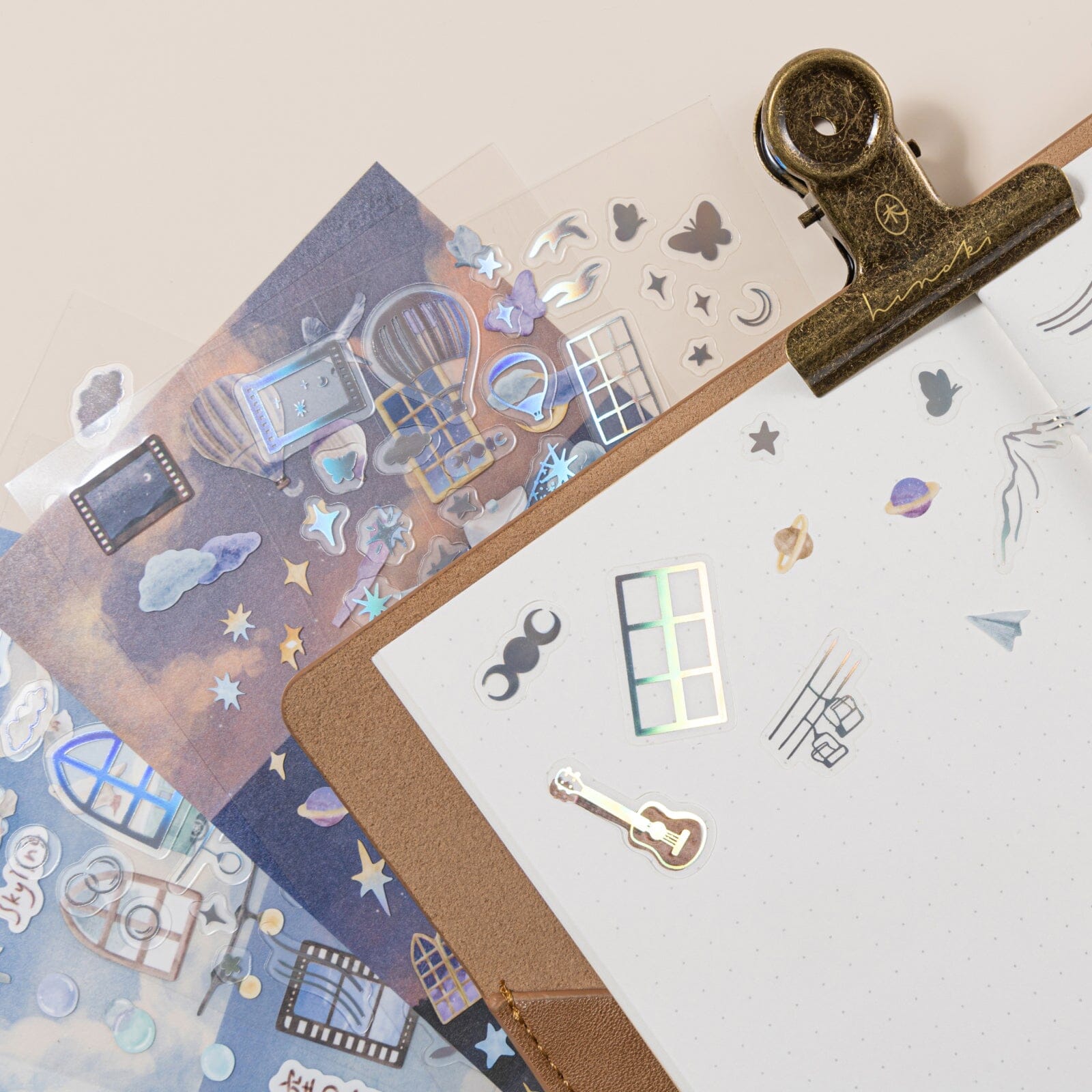 Hinoki - 'Into the Sky' Day and Night Sticker Set
