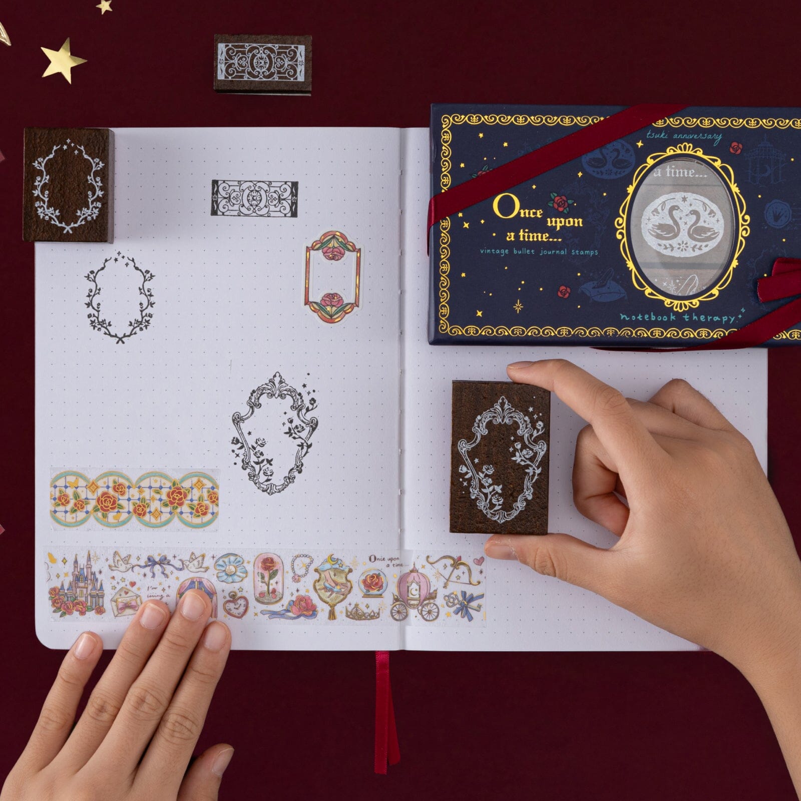 Tsuki 'Once Upon a Time' Bullet Journal Stamp Set ☾