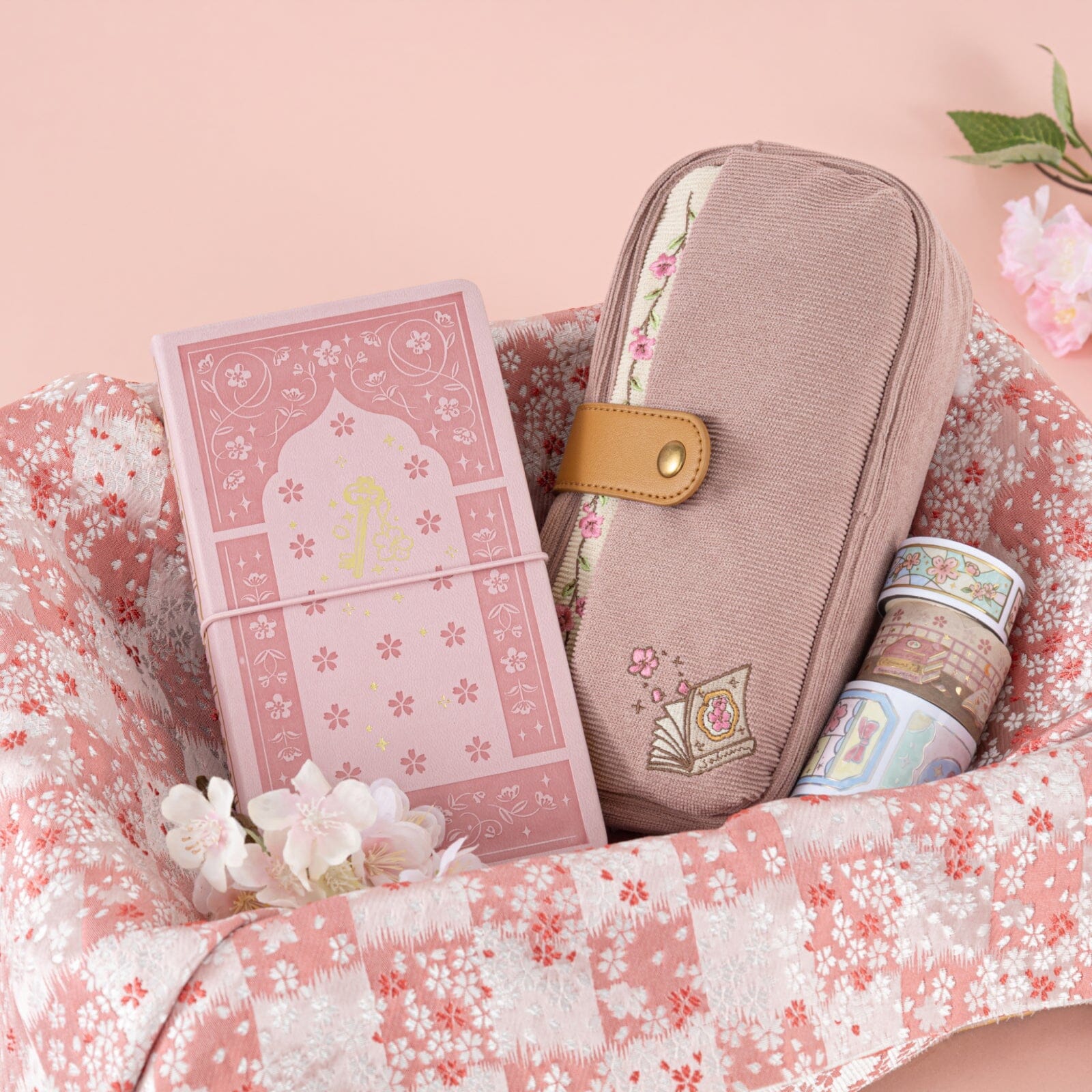 Tsuki 'Sakura Story' Pen Pouch ☾
