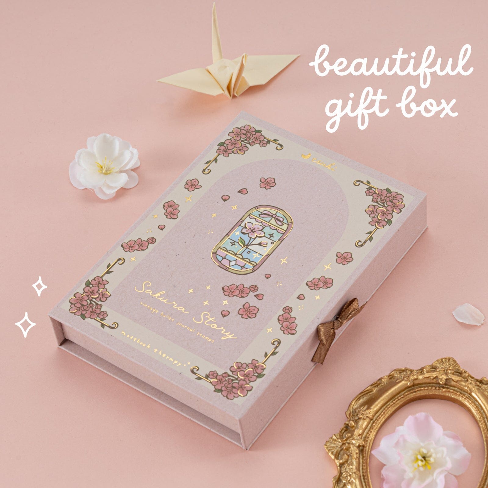 Tsuki 'Sakura Story' Bullet Journal Stamp Set ☾