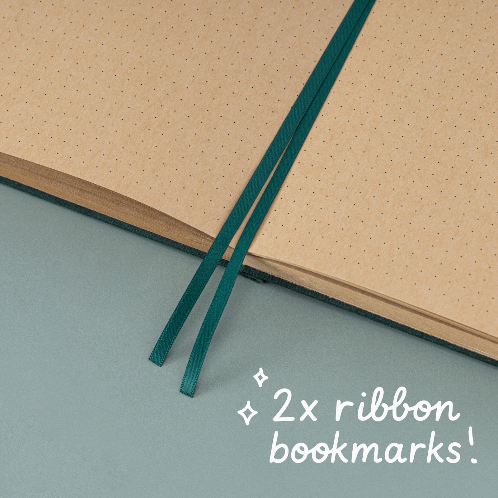 Tsuki 'Luminous Garden' Limited Edition Kraft Paper Bullet Journal in A5 ☾