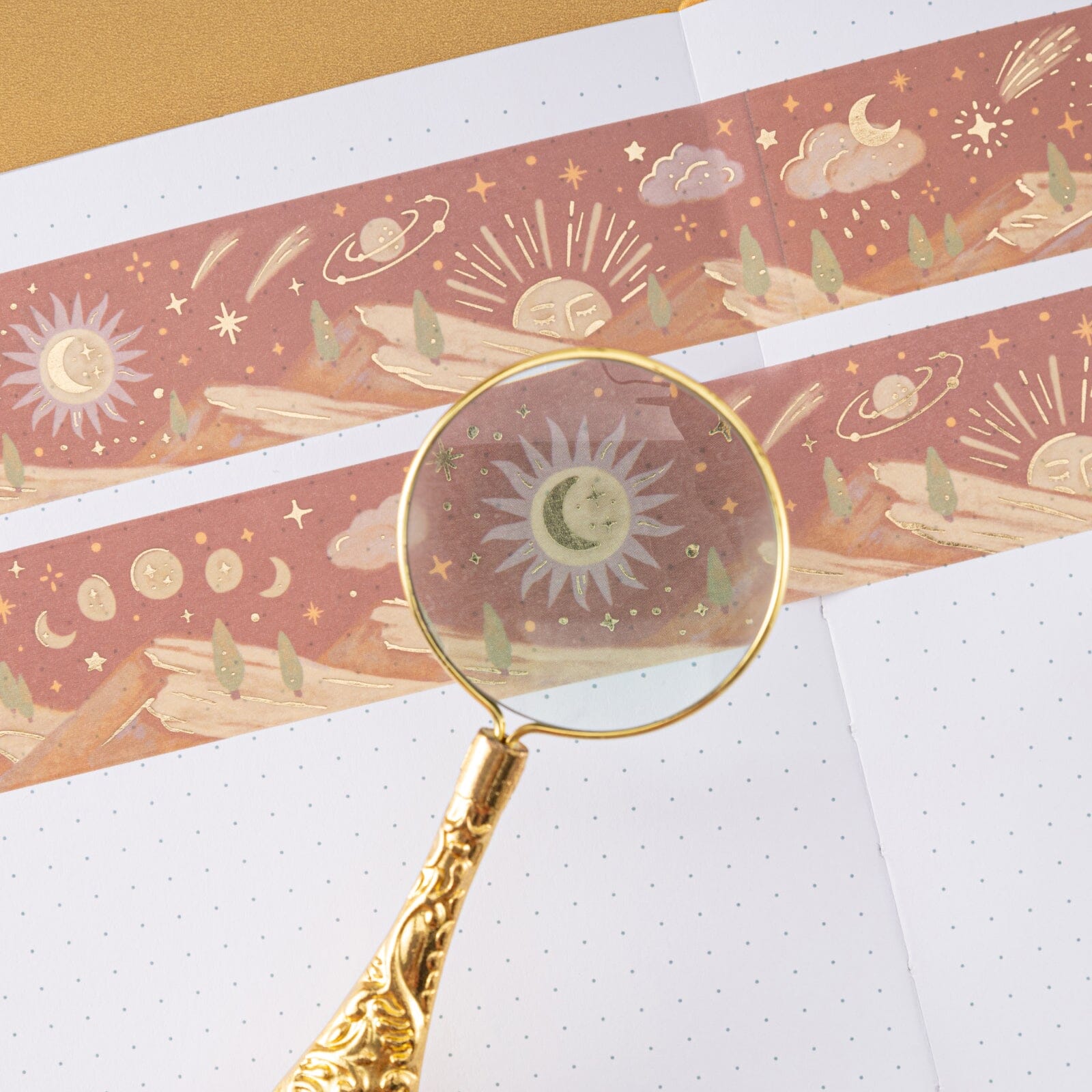 Tsuki 'Sunlit Mystery' Washi Tape Set ☾
