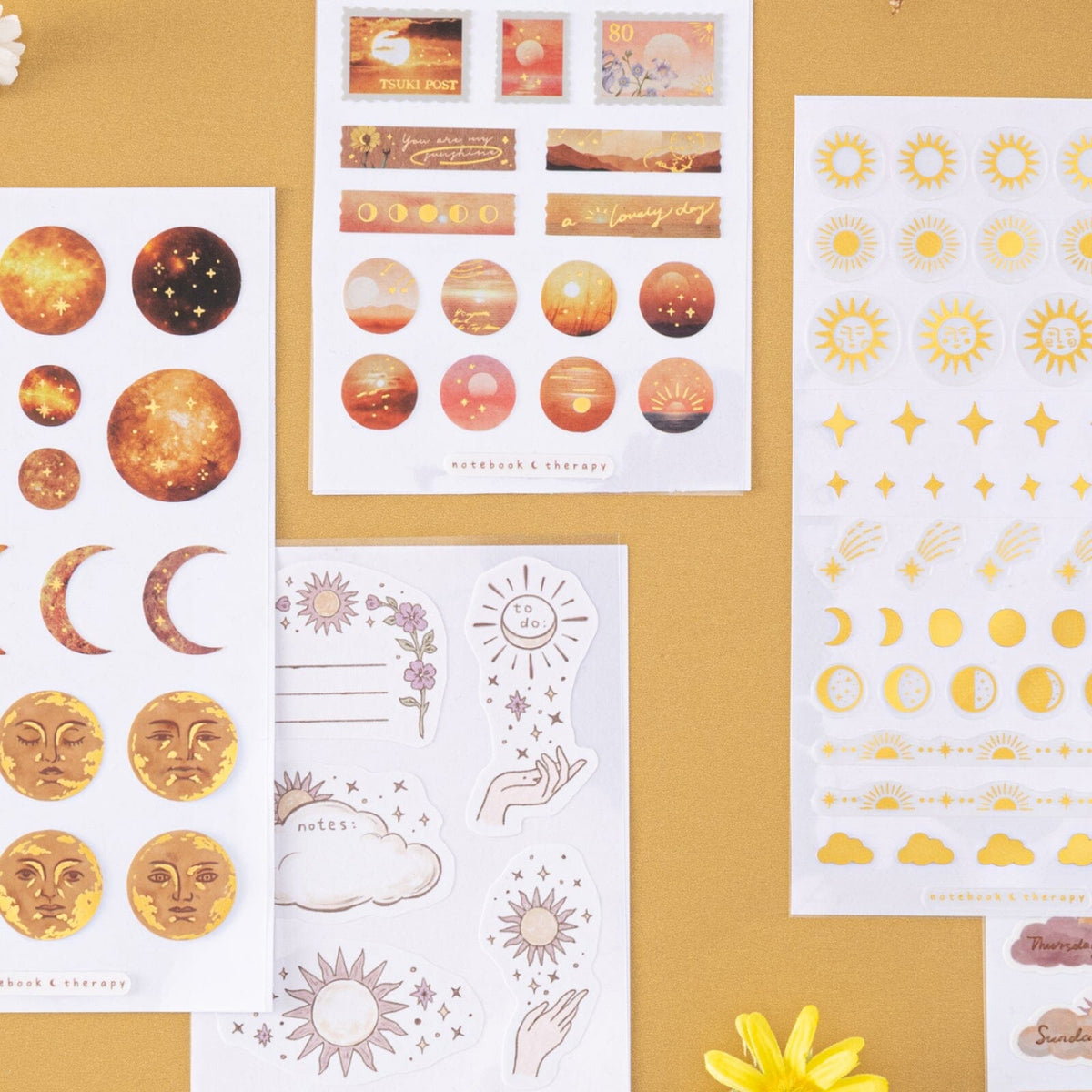 Tsuki 'Sunlit Mystery' Sticker Set ☾