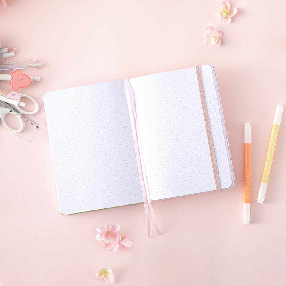 Tsuki 'Four Seasons: Spring Edition' Bullet Journal ☾ @milkkoyo x NotebookTherapy