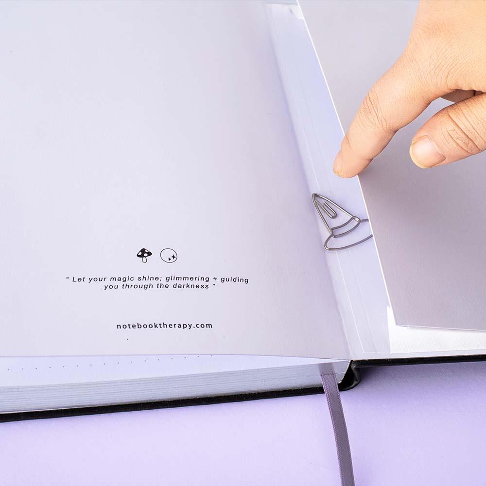 Tsuki 'Crystal Nights' Limited Edition Luxury Bullet Journal ☾ @MilkTuArt Collab!