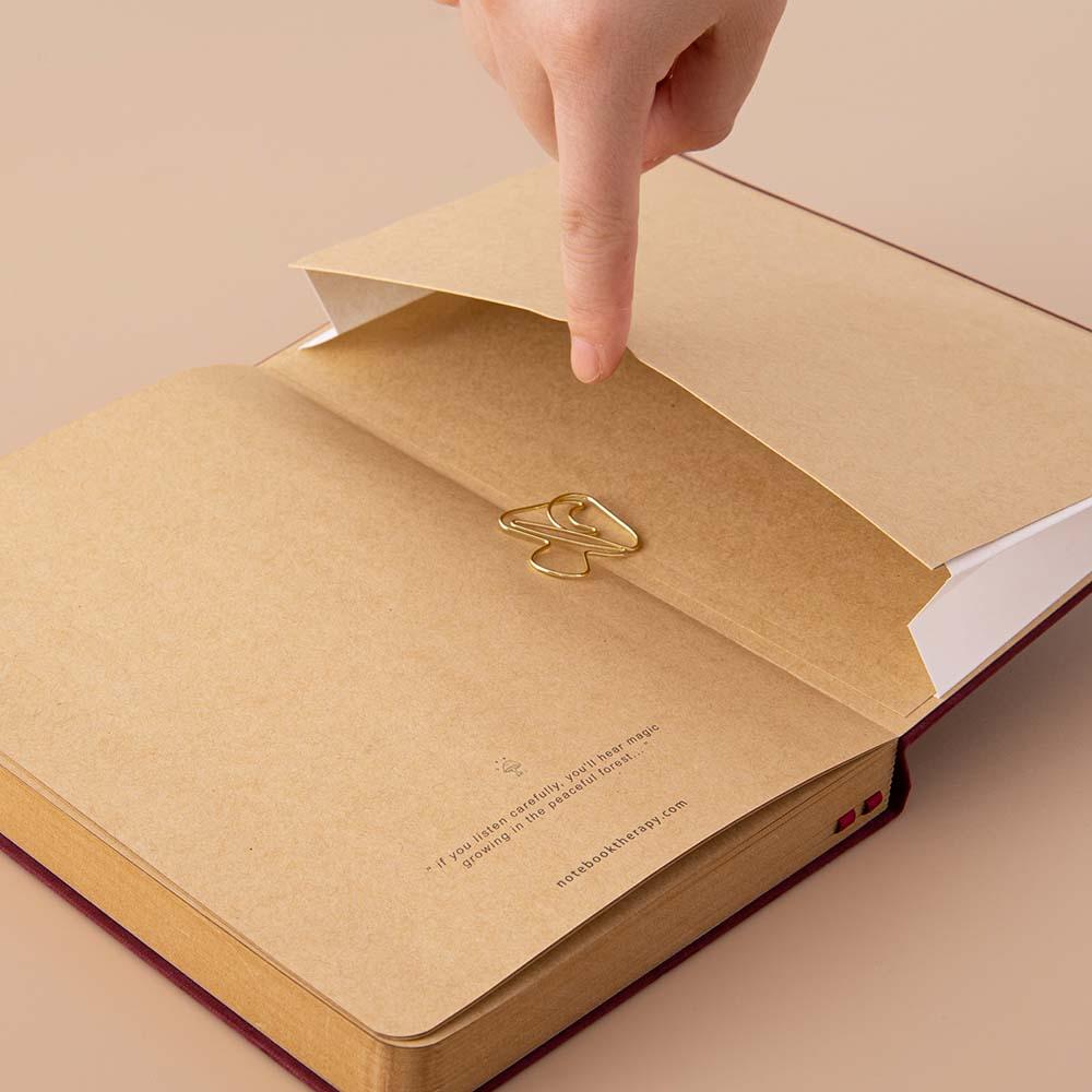 Tsuki 'Kinoko' Kraft Paper Bullet Journal ☾