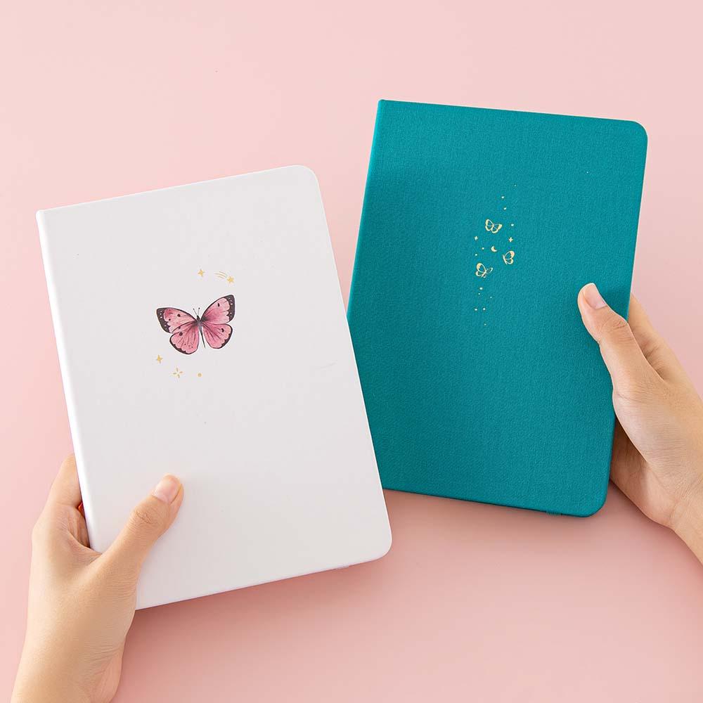 Tsuki Cloud White 'Flutter + Dream' Limited Edition Bullet Journal by Notebook Therapy x Pelinkan ☾