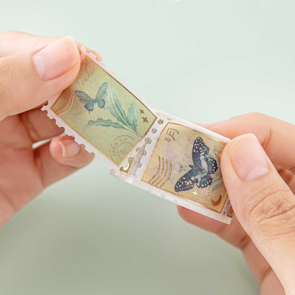 Tsuki 'Flutter + Dream' Washi Tape Set by Notebook Therapy x Pelinkan ☾