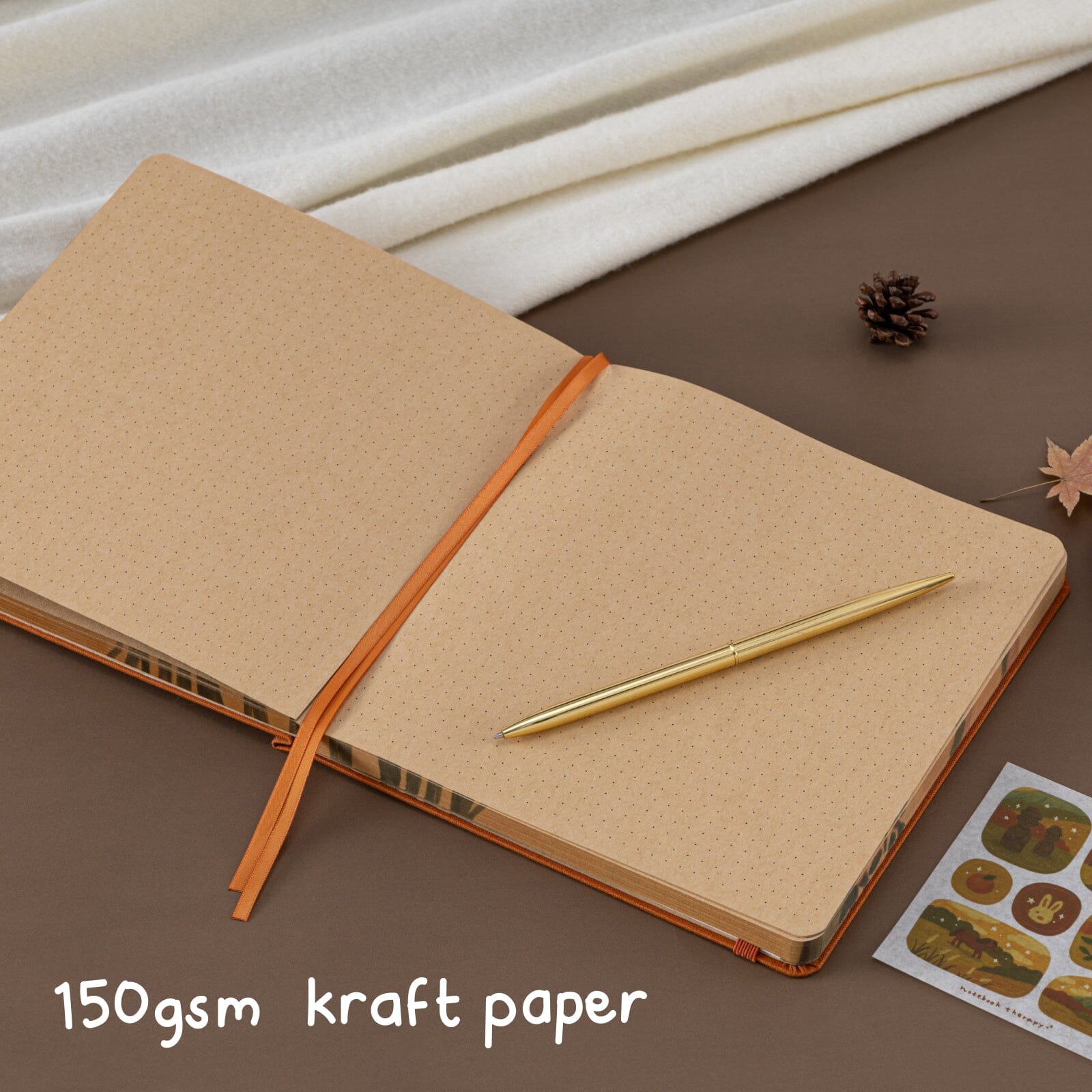 Tsuki Four Seasons: Autumn Collector's Edition 2025 Square Bullet Journal ☾