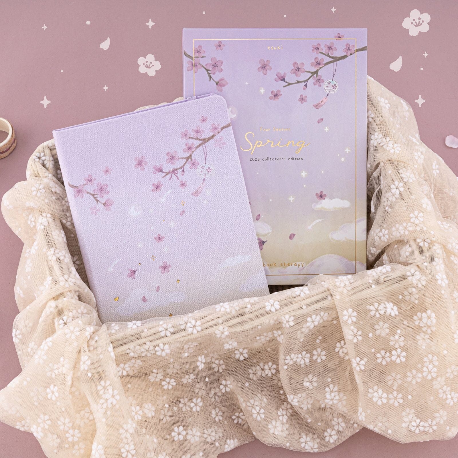Tsuki Four Seasons: Spring Collector's Edition 2023 Bullet Journal ☾