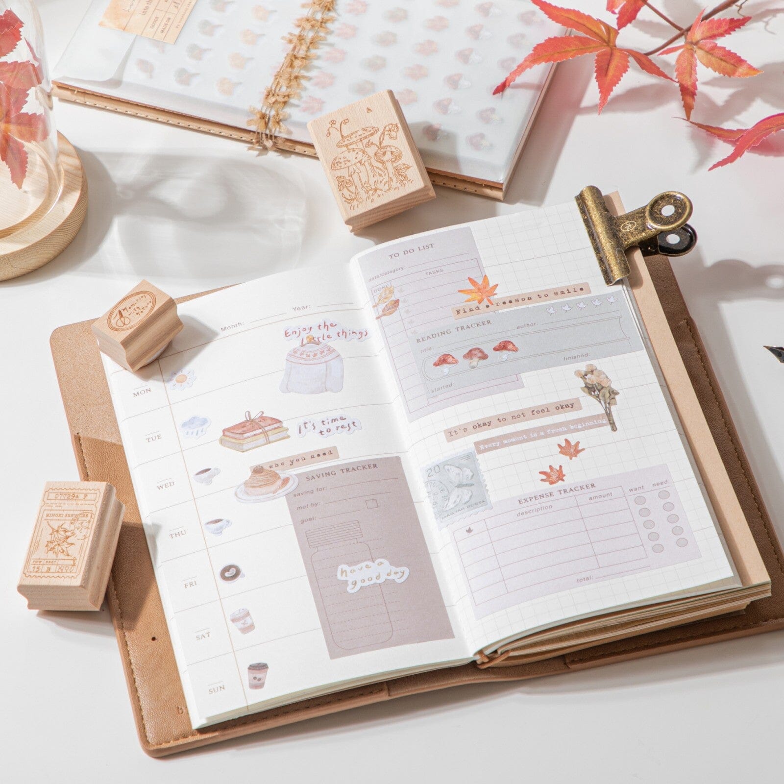 Hinoki - 'Into the Fall' Mixed Insert + Sticker Set