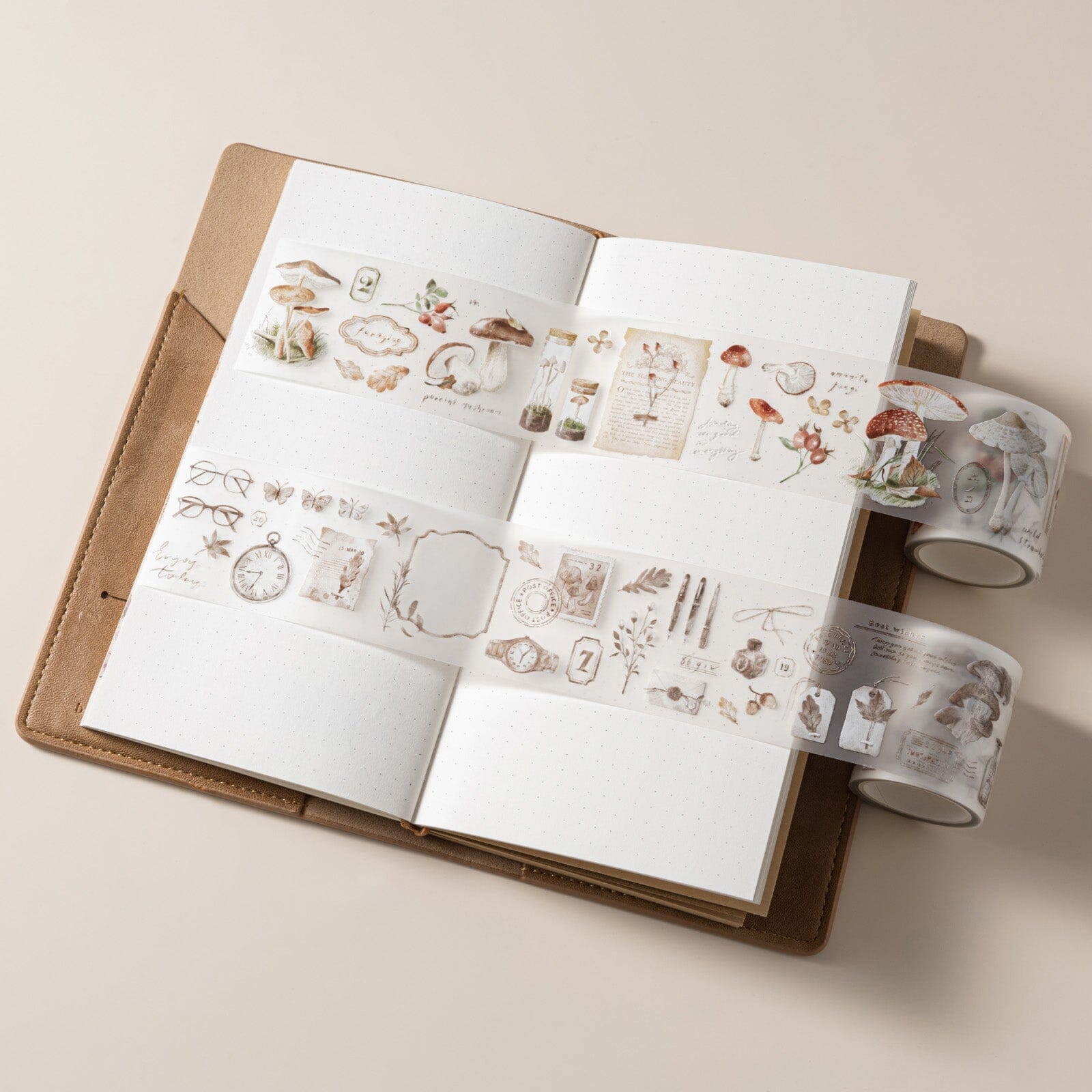 Hinoki - 'Into the Fall' Decorative PET Tape Set
