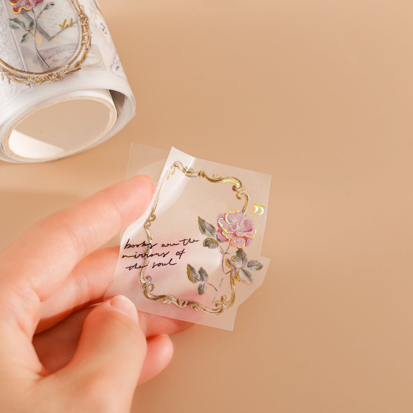 Hinoki - 'Into the Library' PET Decorative Tape