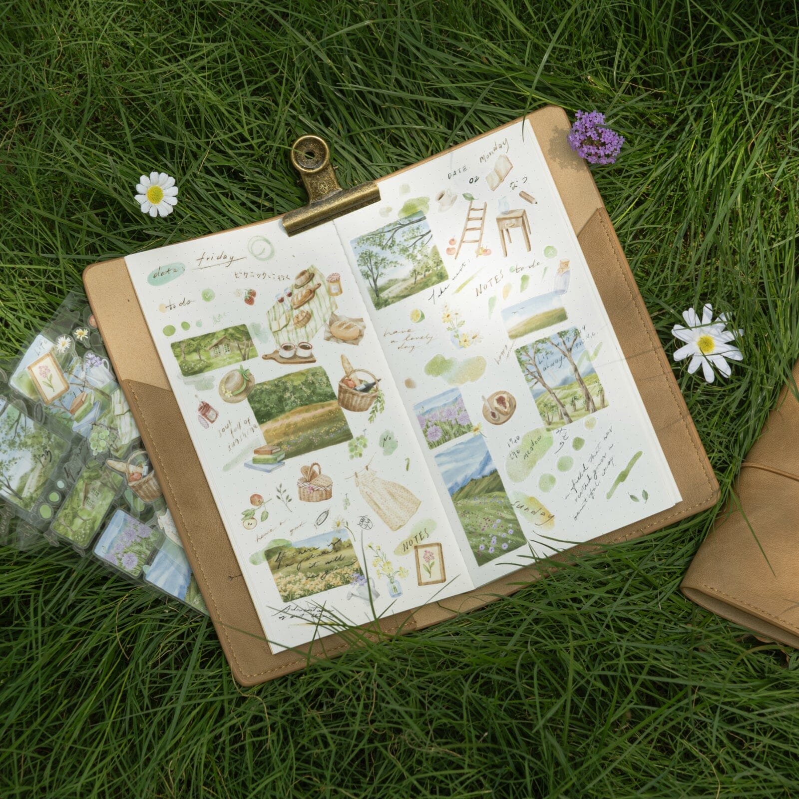 Hinoki - 'Into the Meadow' Sticker Set