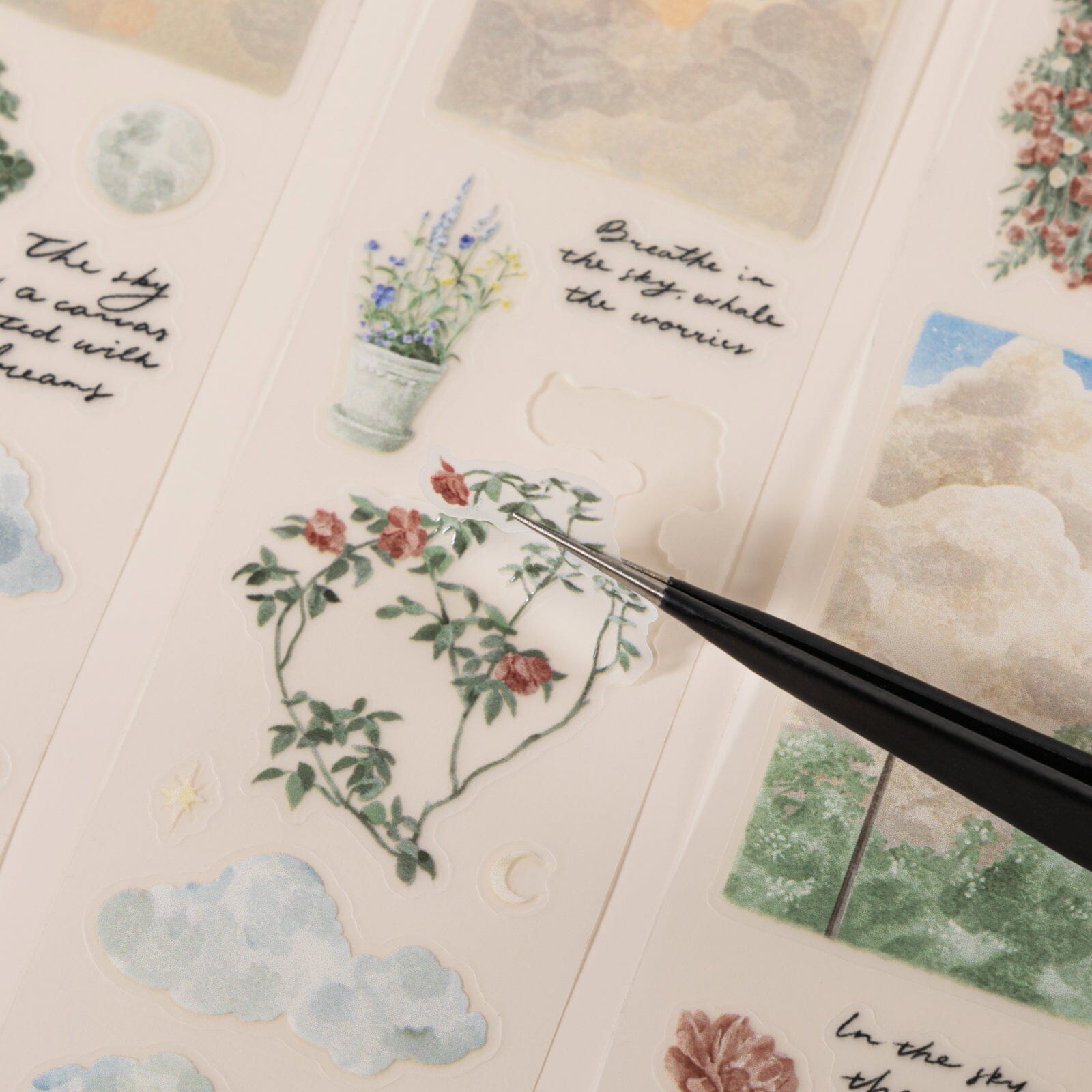 Hinoki - 'Into the Sky' PET Decorative Tape Set