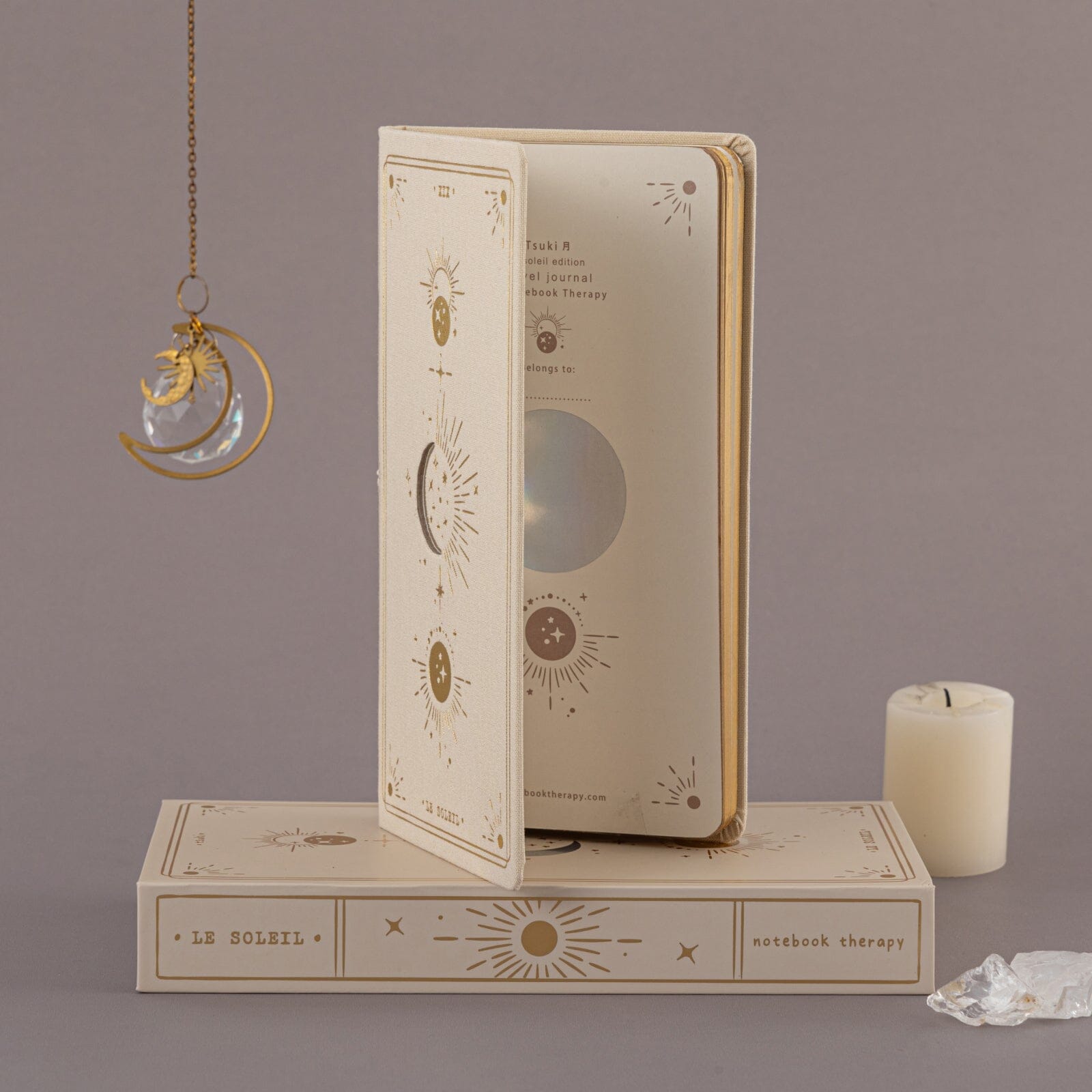 Tsuki 'Le Soleil' Collector's Edition Moon Planner Travel Notebook ☾