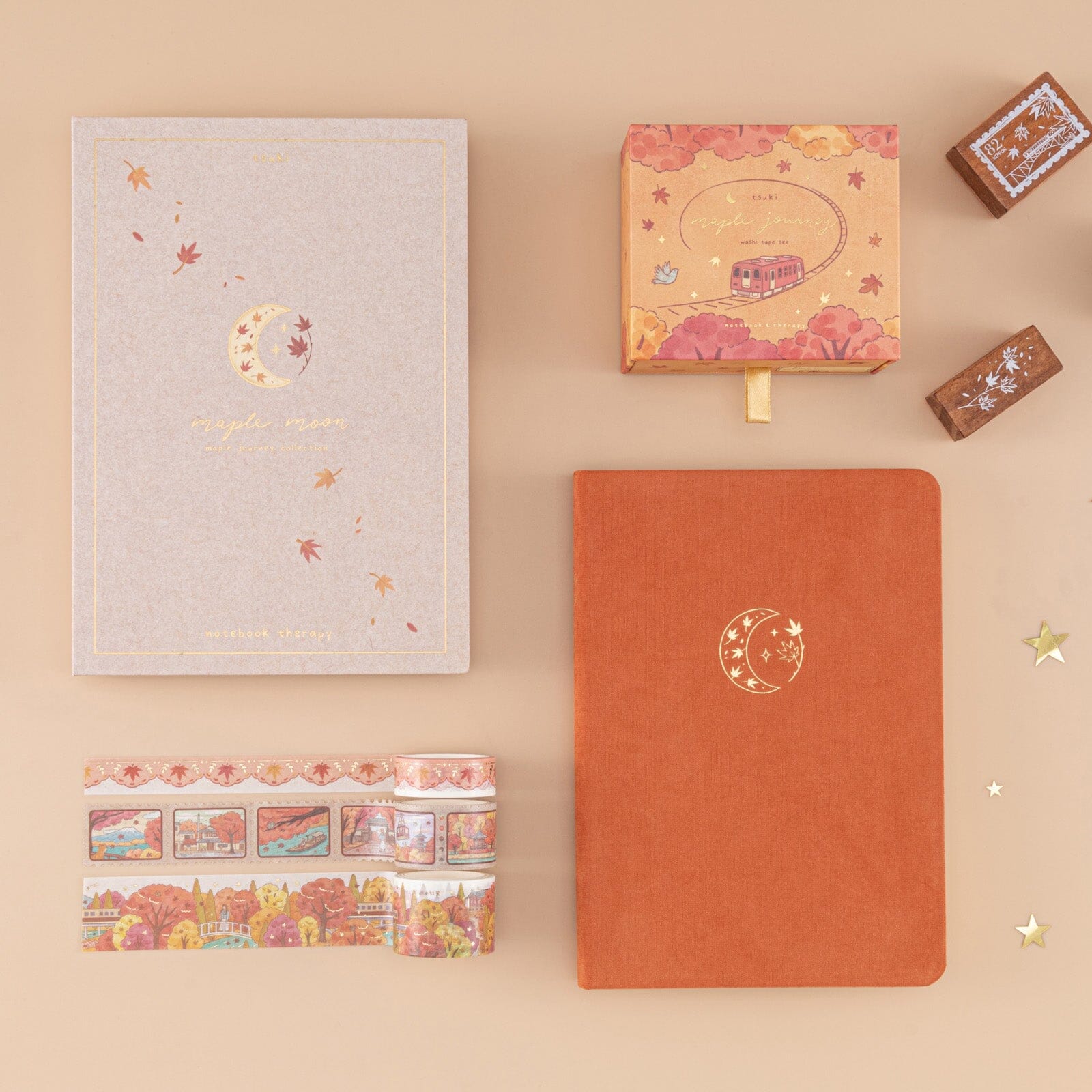 Tsuki 'Maple Moon' Limited Edition Bullet Journal ☾