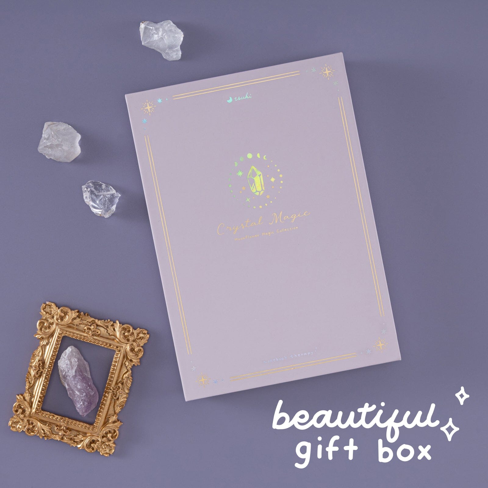 Tsuki 'Crystal Magic' Limited Edition Luxury Bullet Journal ☾