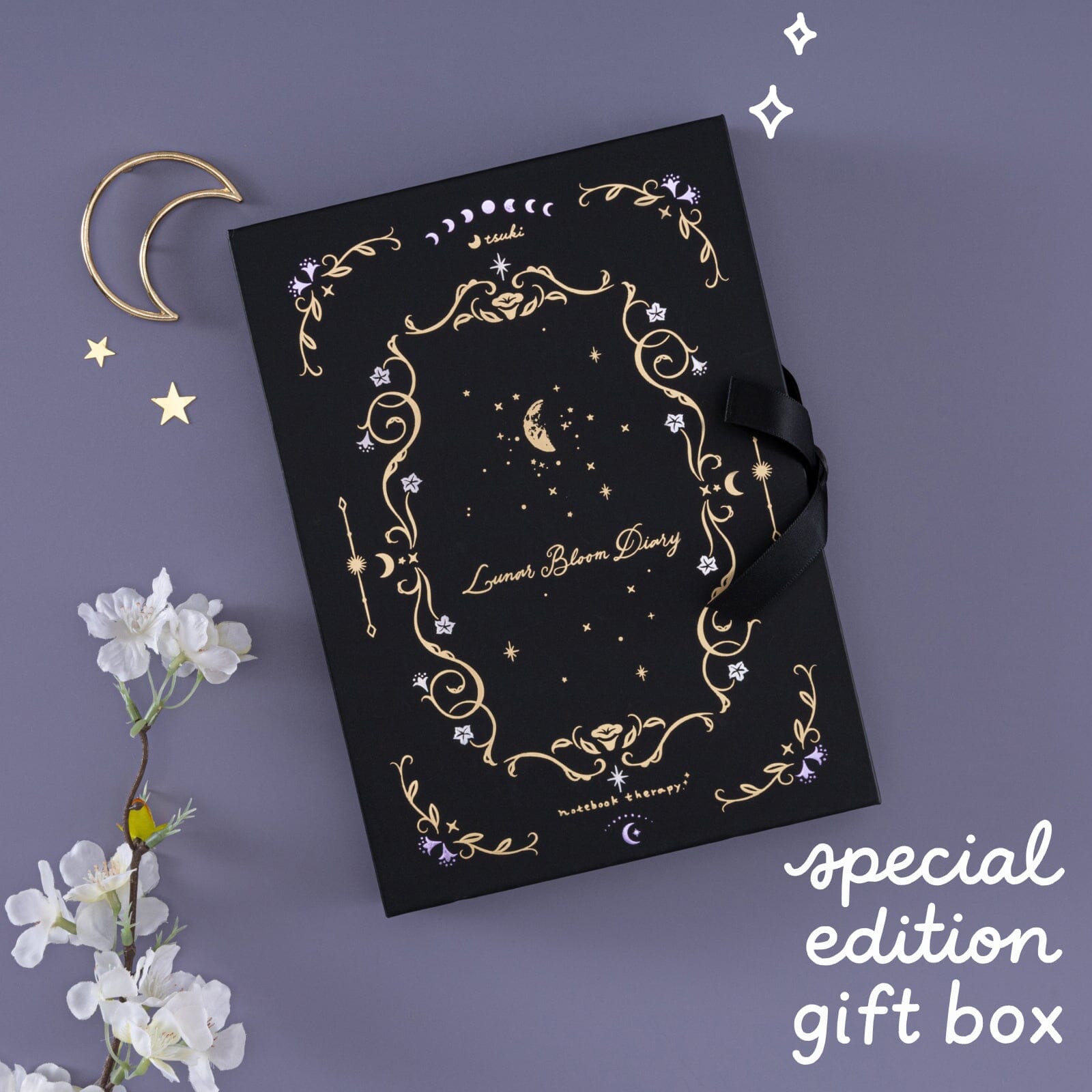 Tsuki 'Lunar Bloom' Collector's Edition 2026 Moon Planner Bullet Journal ☾