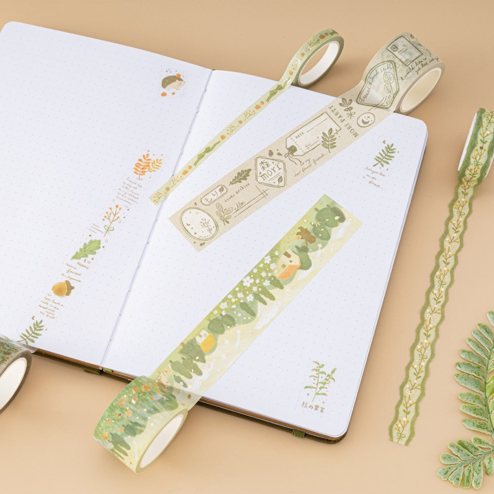 Tsuki 'Mori' Washi Tape Set ☾