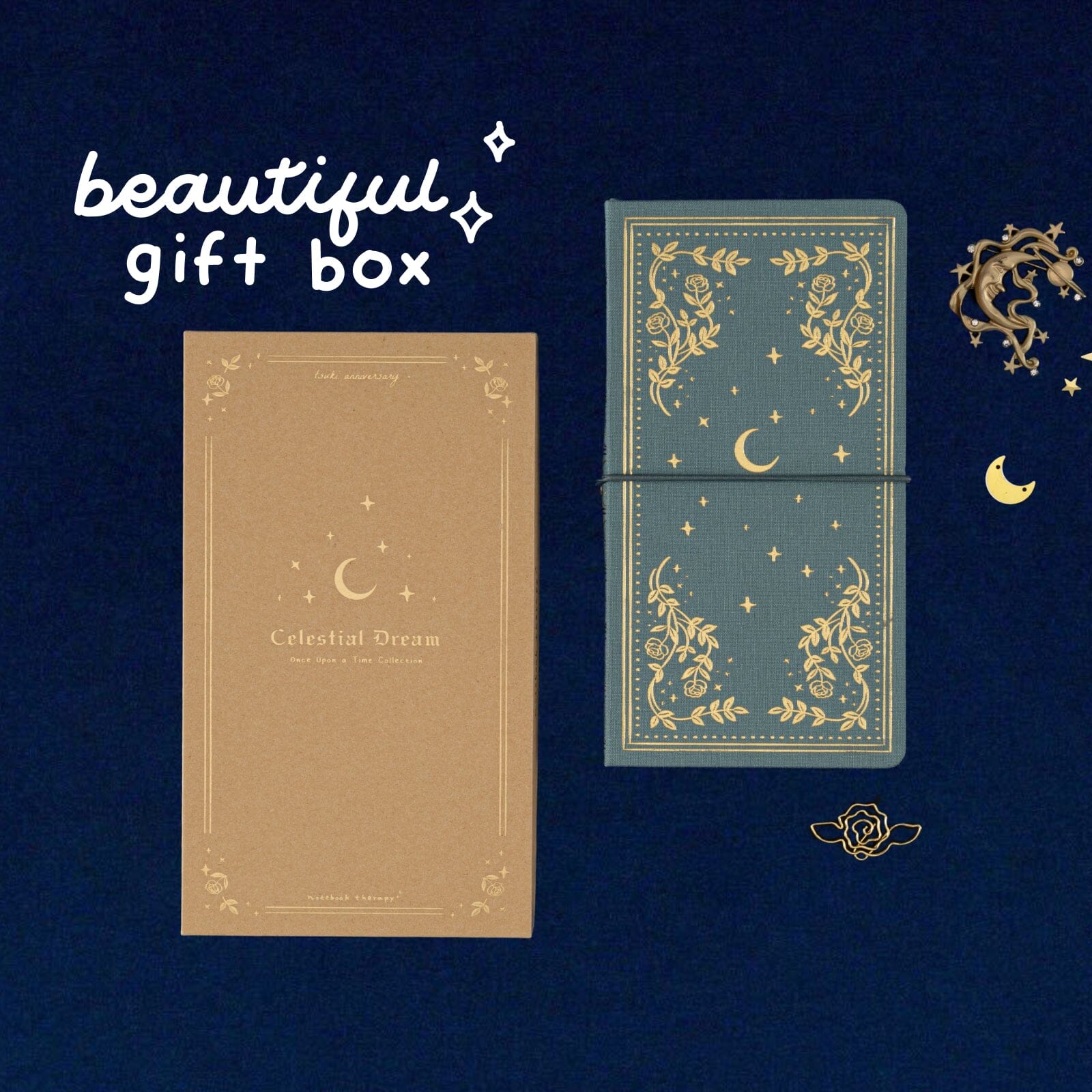 Tsuki 'Celestial Dream' Travel Notebook ☾