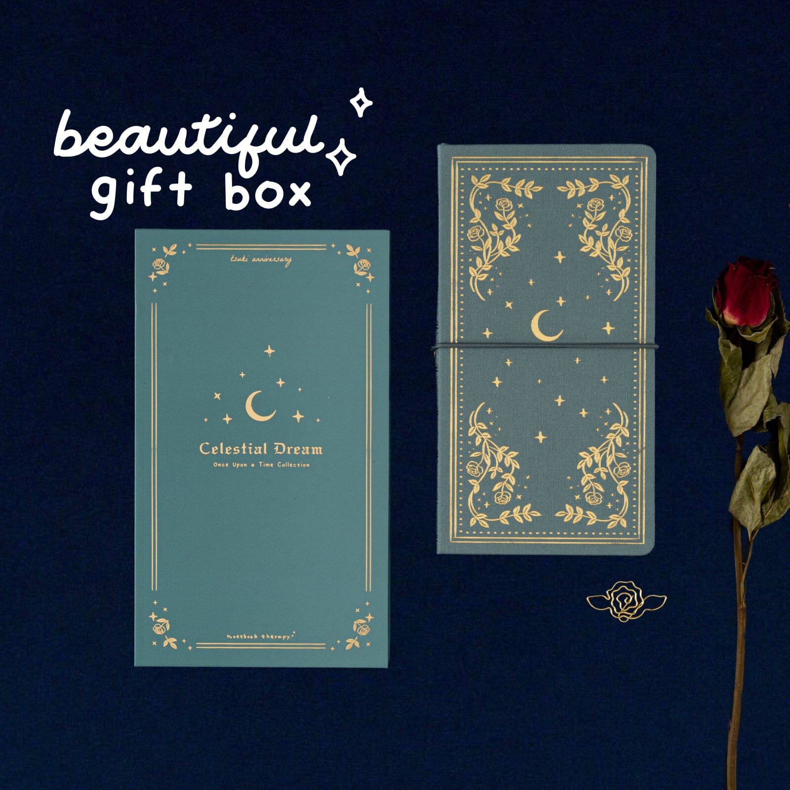 Tsuki 'Celestial Dream' Travel Notebook ☾