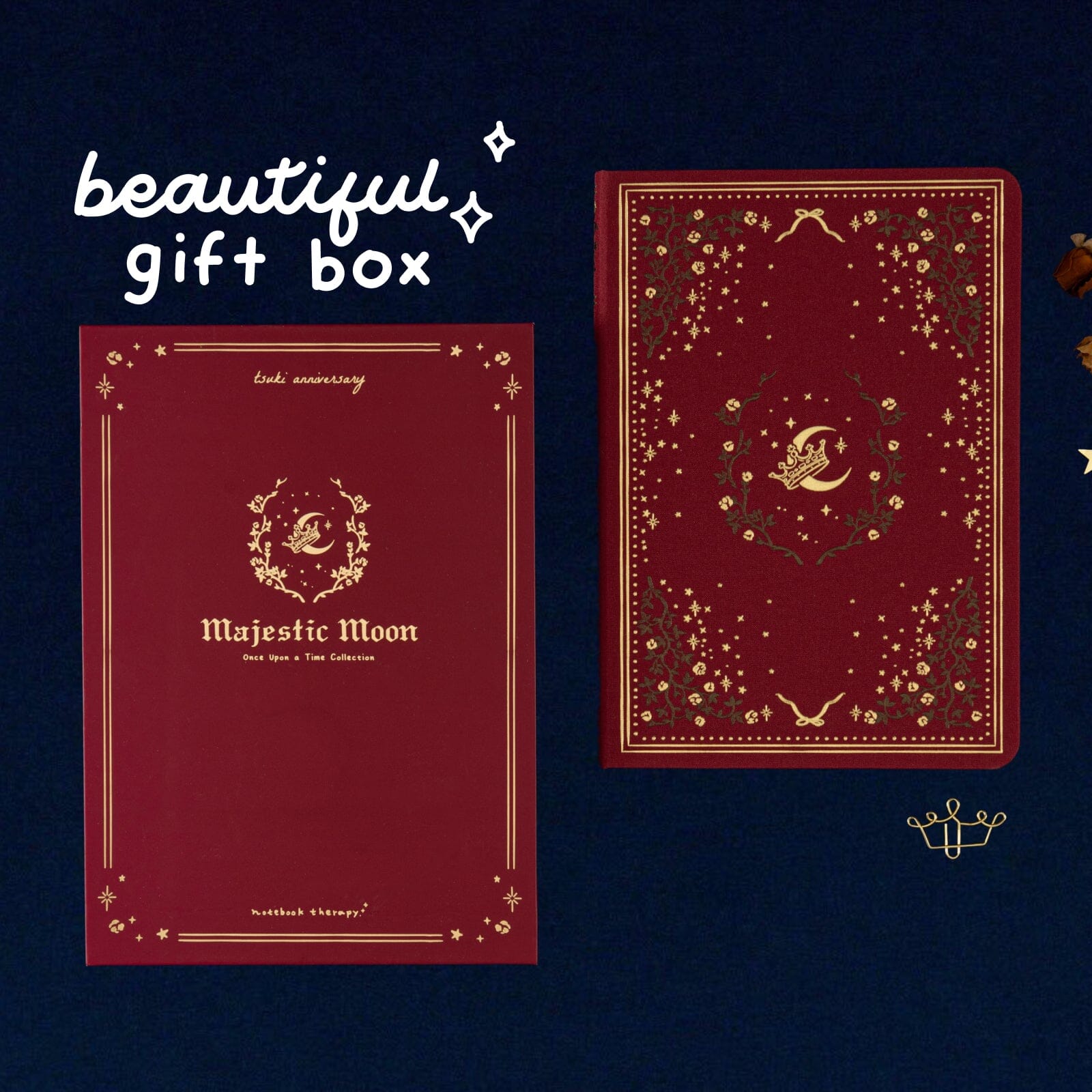 Tsuki 'Majestic Moon' Limited Edition Bullet Journal ☾