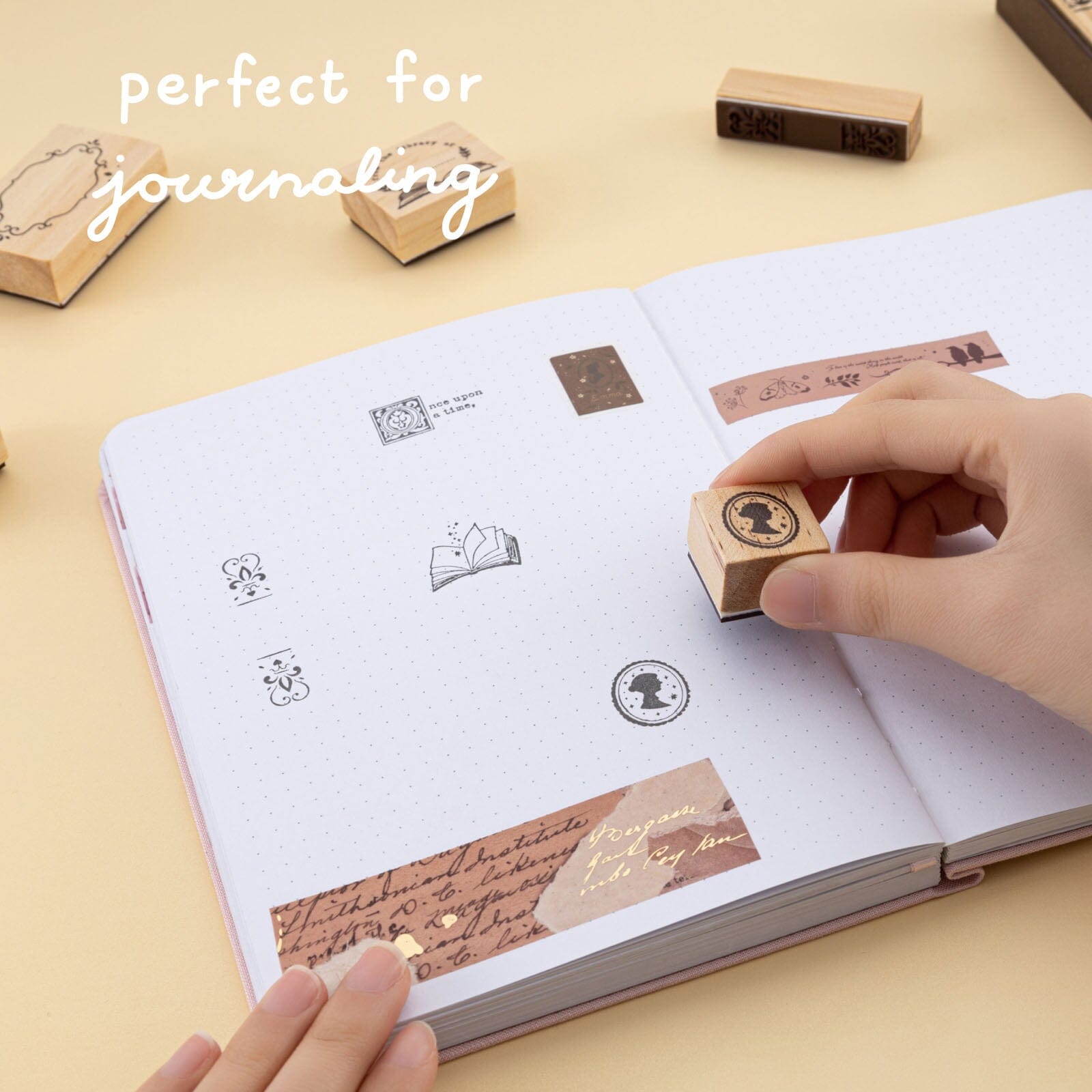 Tsuki 'Our Stories' Reading Journal Stamp Set ☾