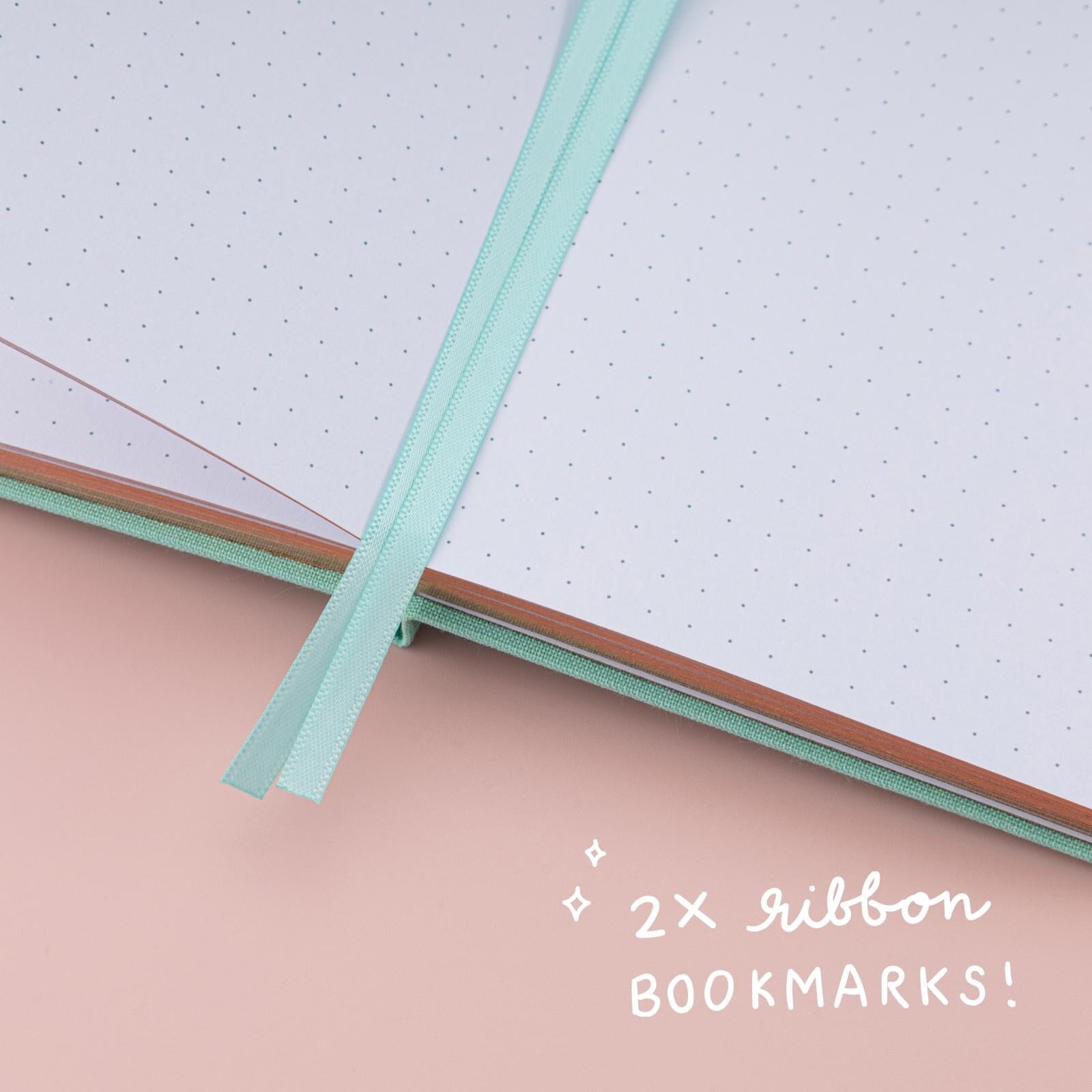 Tsuki 'Sakura Mint' A6 Travel Notebook ☾
