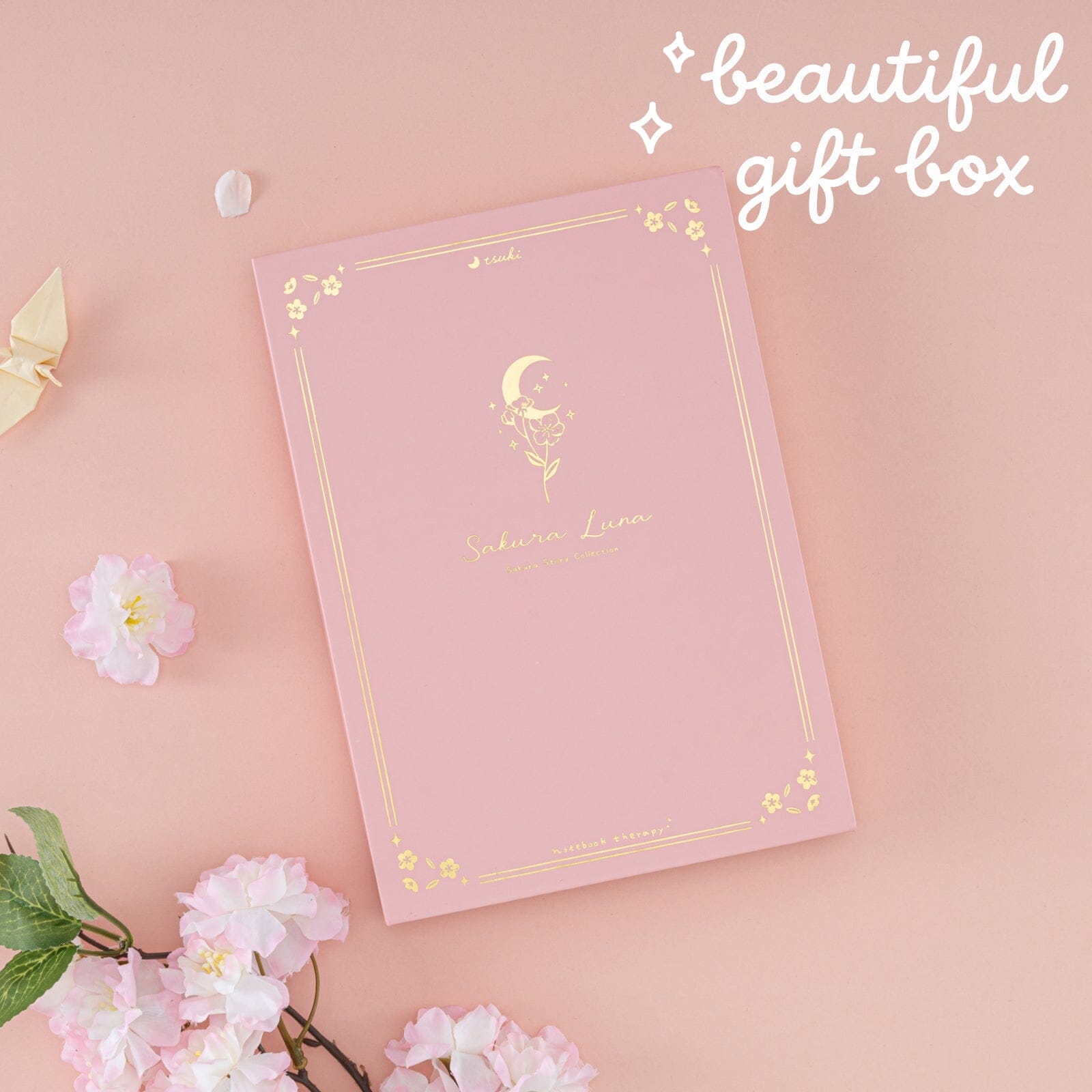 Tsuki 'Sakura Luna' Limited Edition Luxury Bullet Journal ☾