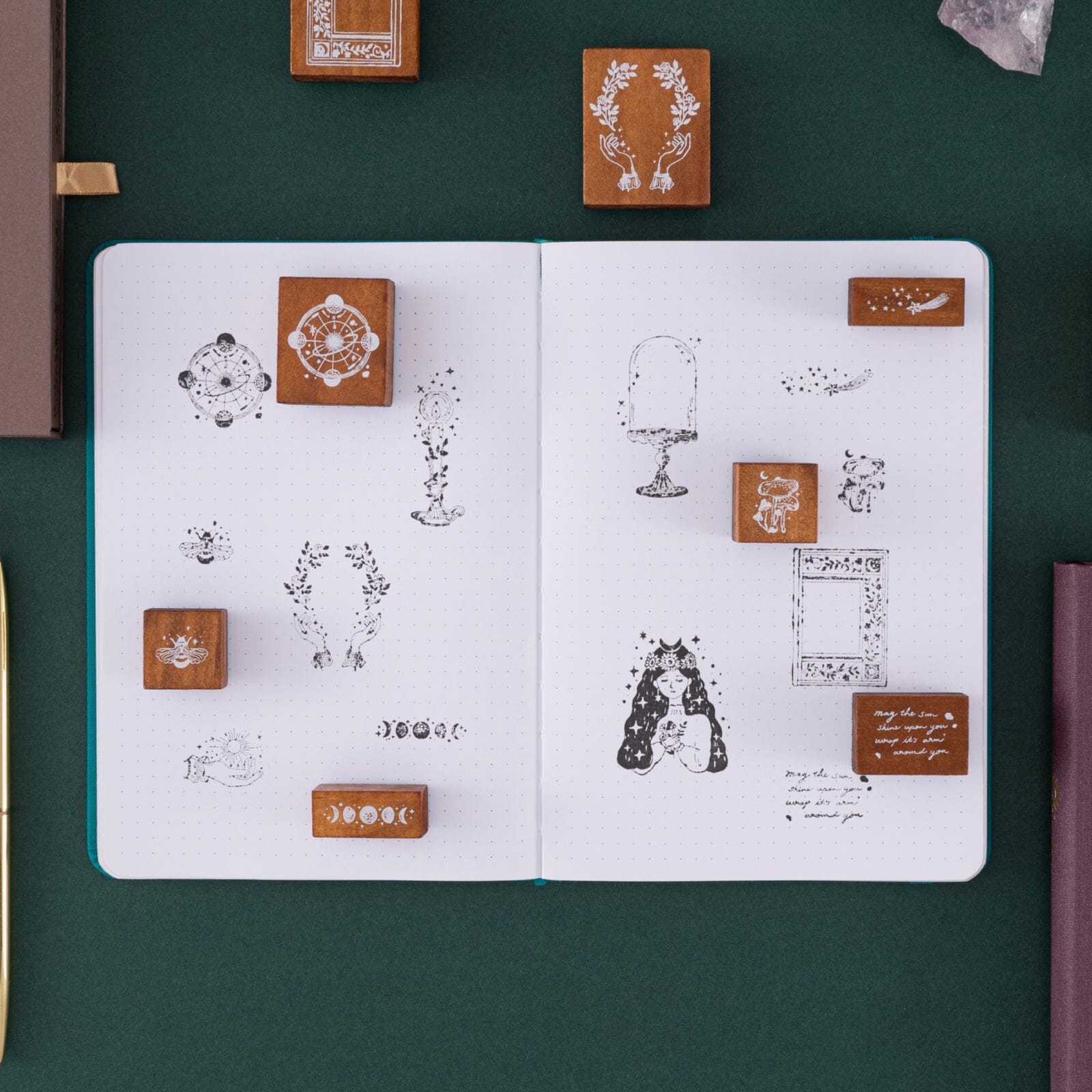 Tsuki 'Midsummer Night's Dream' Bullet Journal Stamp Set ☾