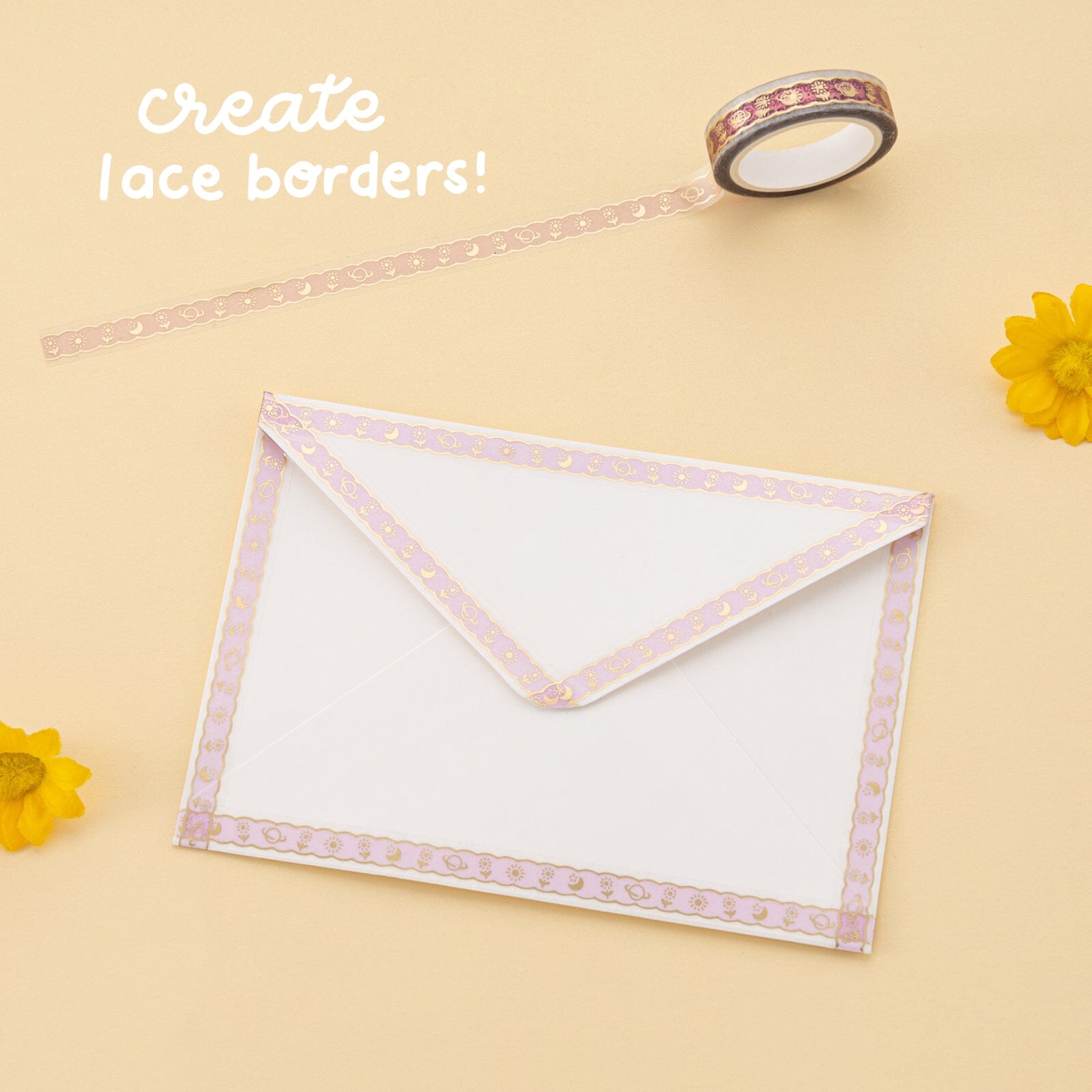 Tsuki 'Summer Moonflower' Washi Tape Set ☾