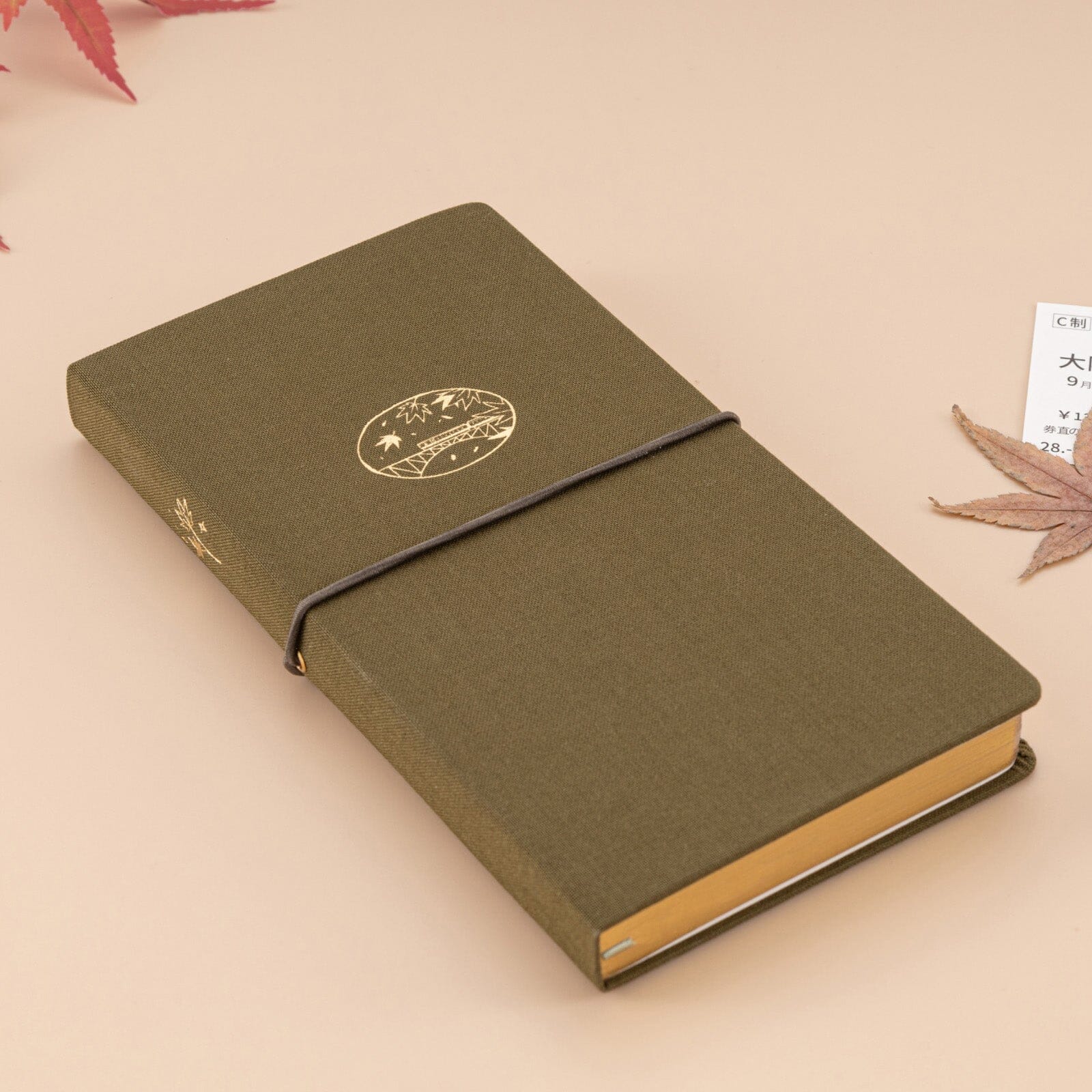 Tsuki 'Maple Journey' Travel Notebook ☾