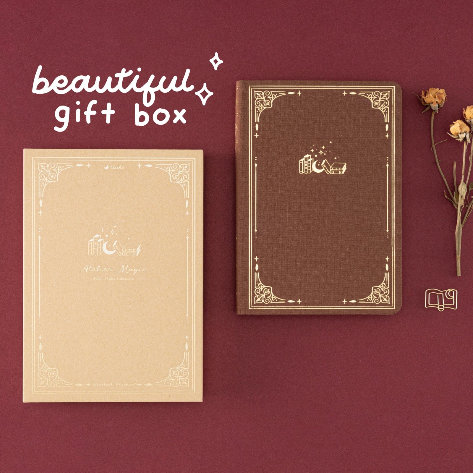 Tsuki 'Atelier Magic' Limited Edition Kraft Paper Bullet Journal in A5 ☾