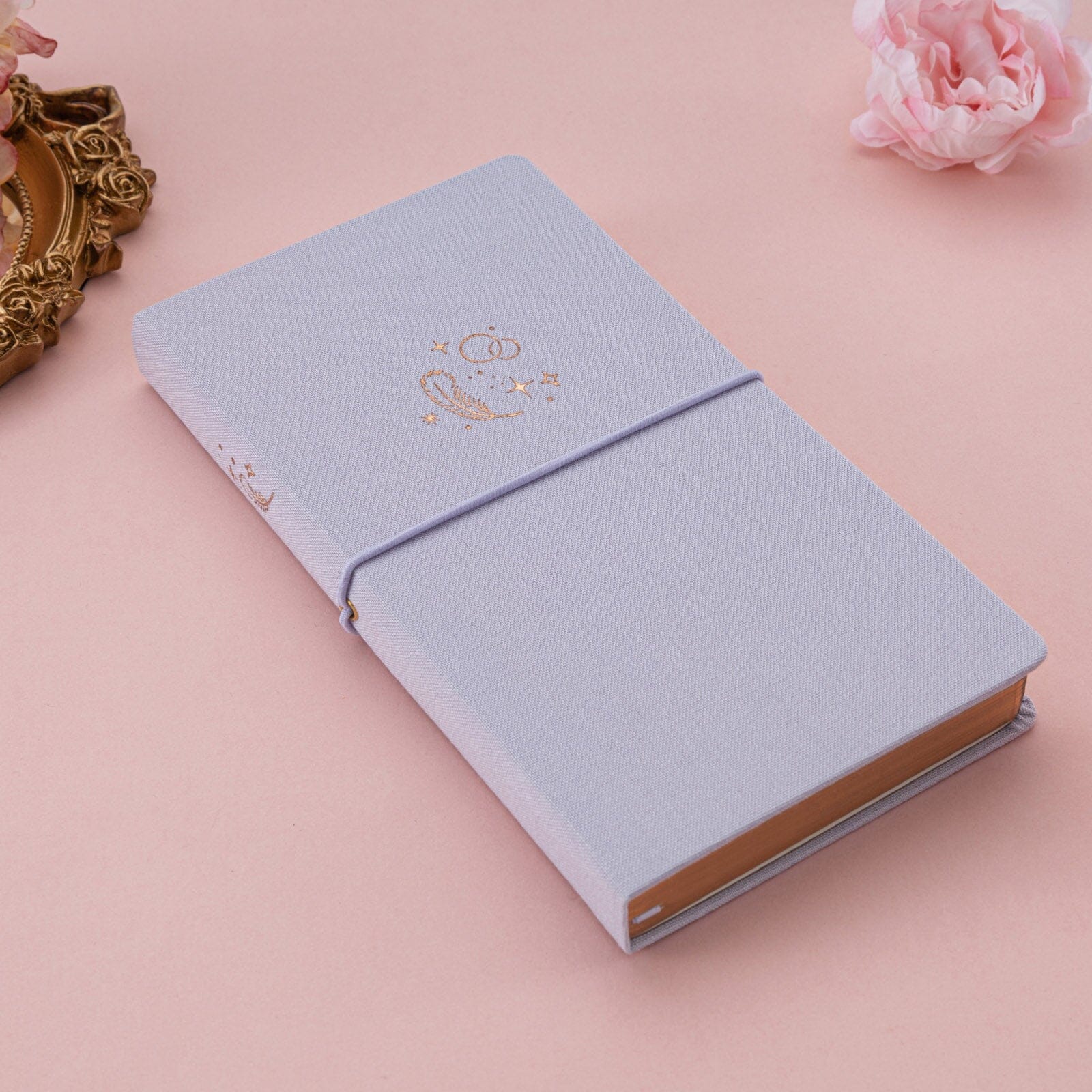 Tsuki 'Soft Feather' Luxury Travel Notebook ☾