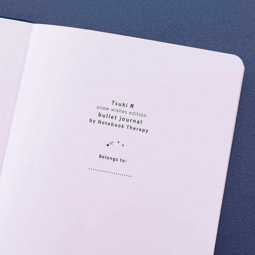 Tsuki 'Winter Wishes' Limited Edition Bullet Journal ☾