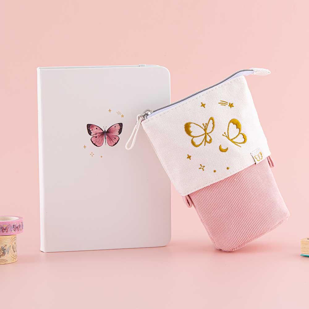 Tsuki 'Flutter + Dream' Pop-Up Pencil Case by Notebook Therapy x Pelinkan ☾