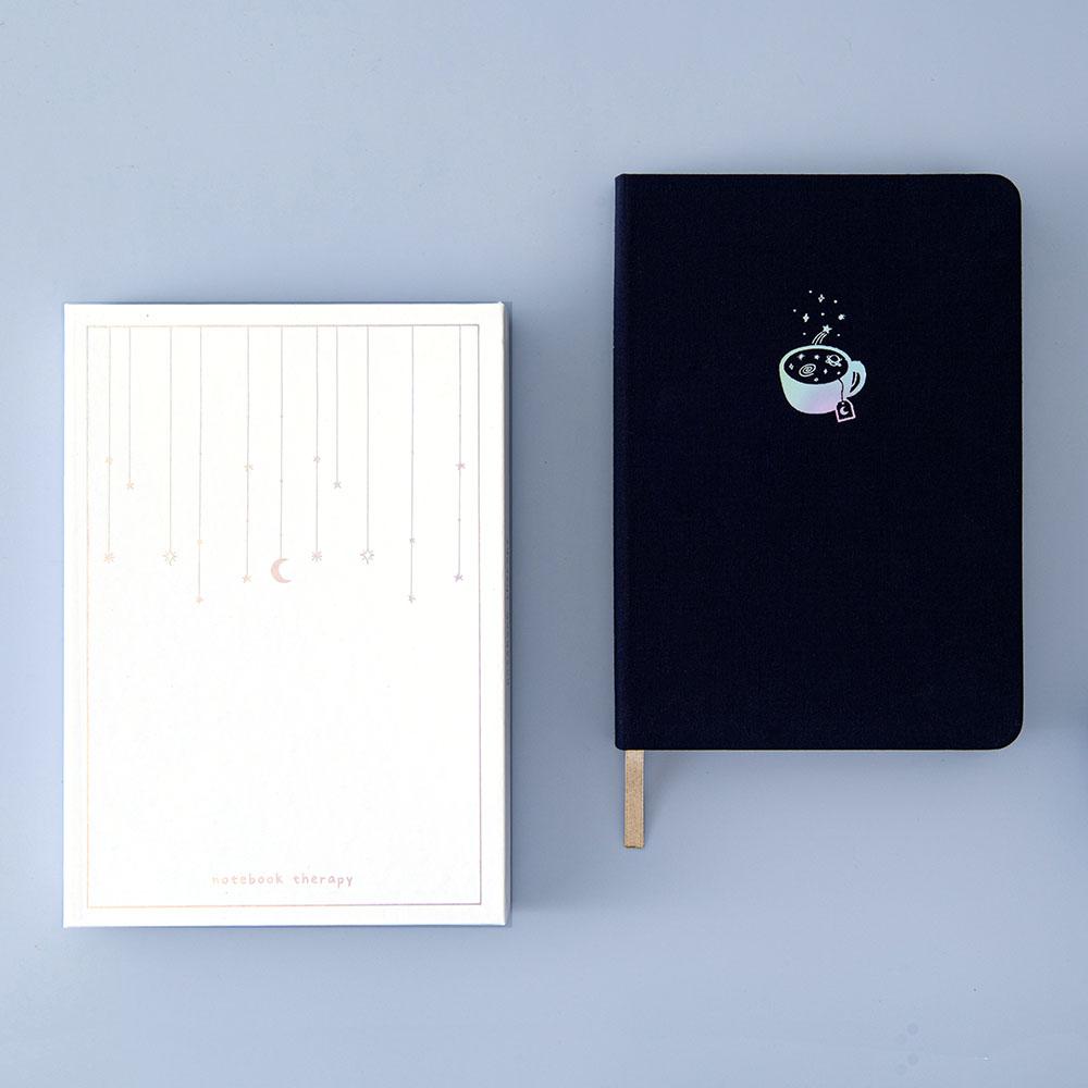 Tsuki 'Cup of Galaxy' Limited Edition Holographic Bullet Journal ☾