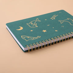 Tsuki 'Ocean' Limited Edition Ring Bound Bullet Journal ☾